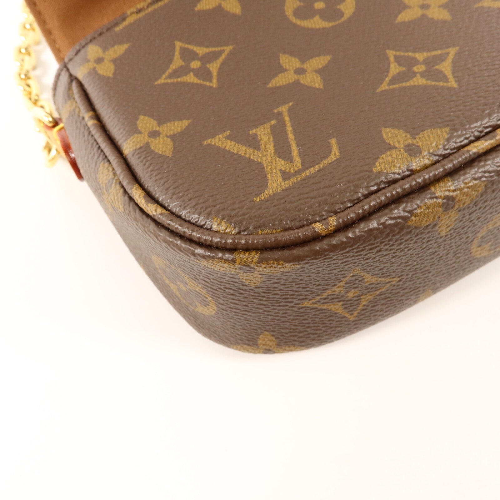 LOUIS VUITTON Monogram Wallet On Chain Ivy金扣肩背袋