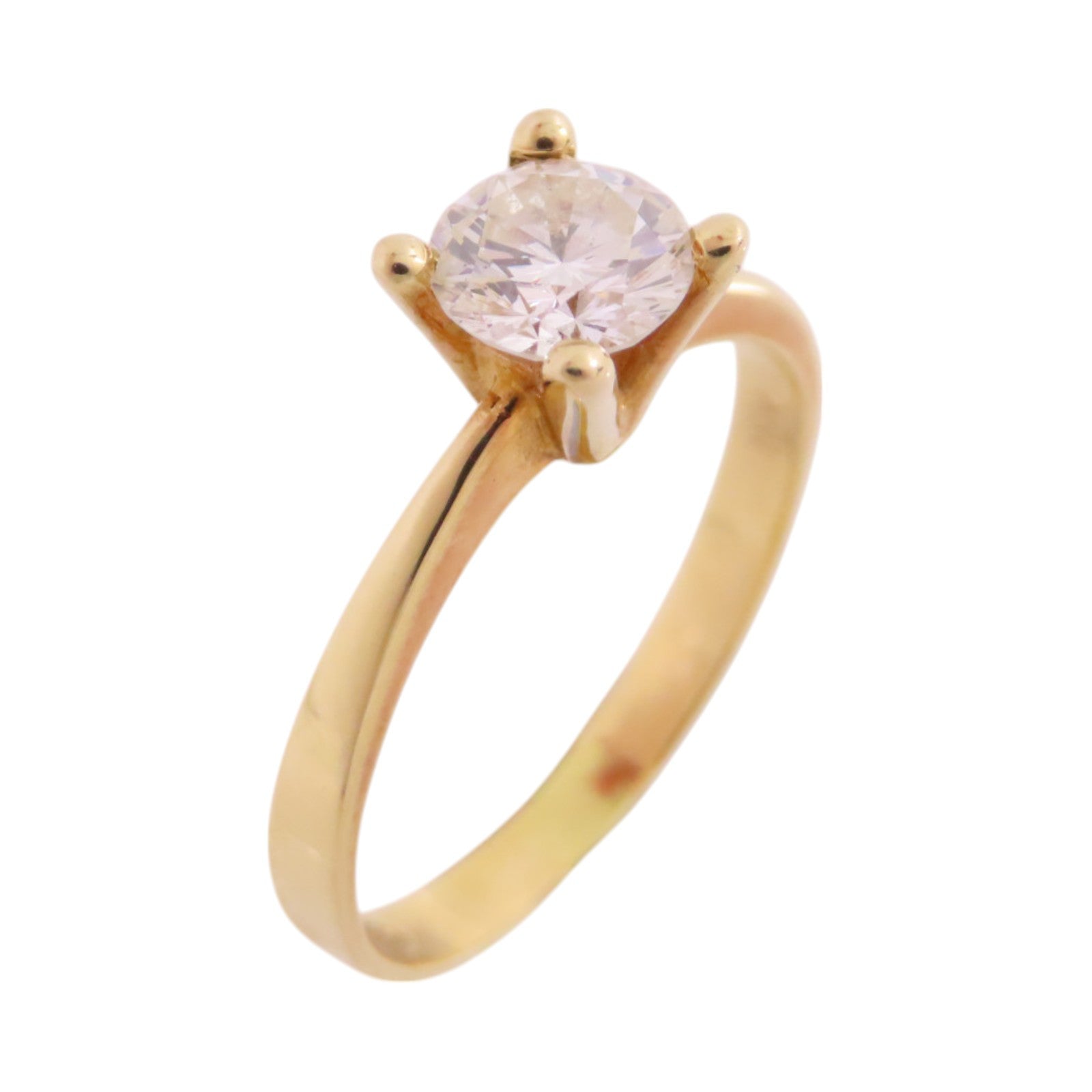 JEWELRY 【激減優惠】18K黃金/鑽石Diamond Ring戒指US#5.25