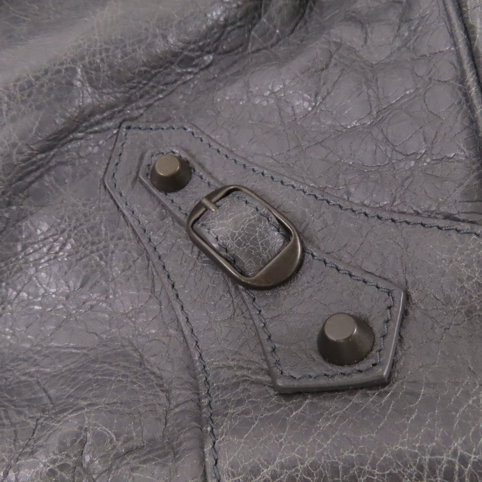 BALENCIAGA 牛皮皮革Polly Bag手挽肩背兩用袋