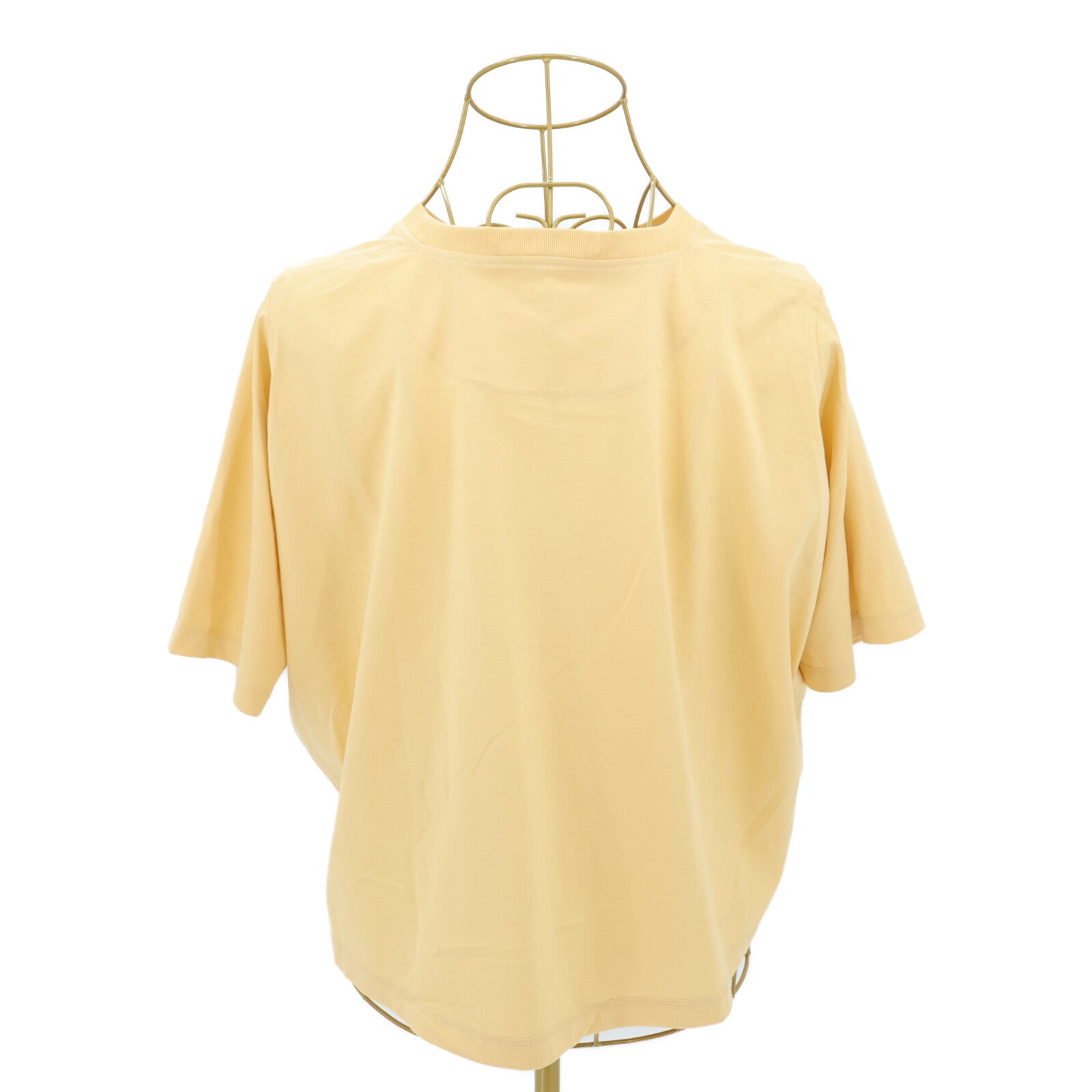 HERMES Cartouche Leclere Cropped T-Shirt上衣