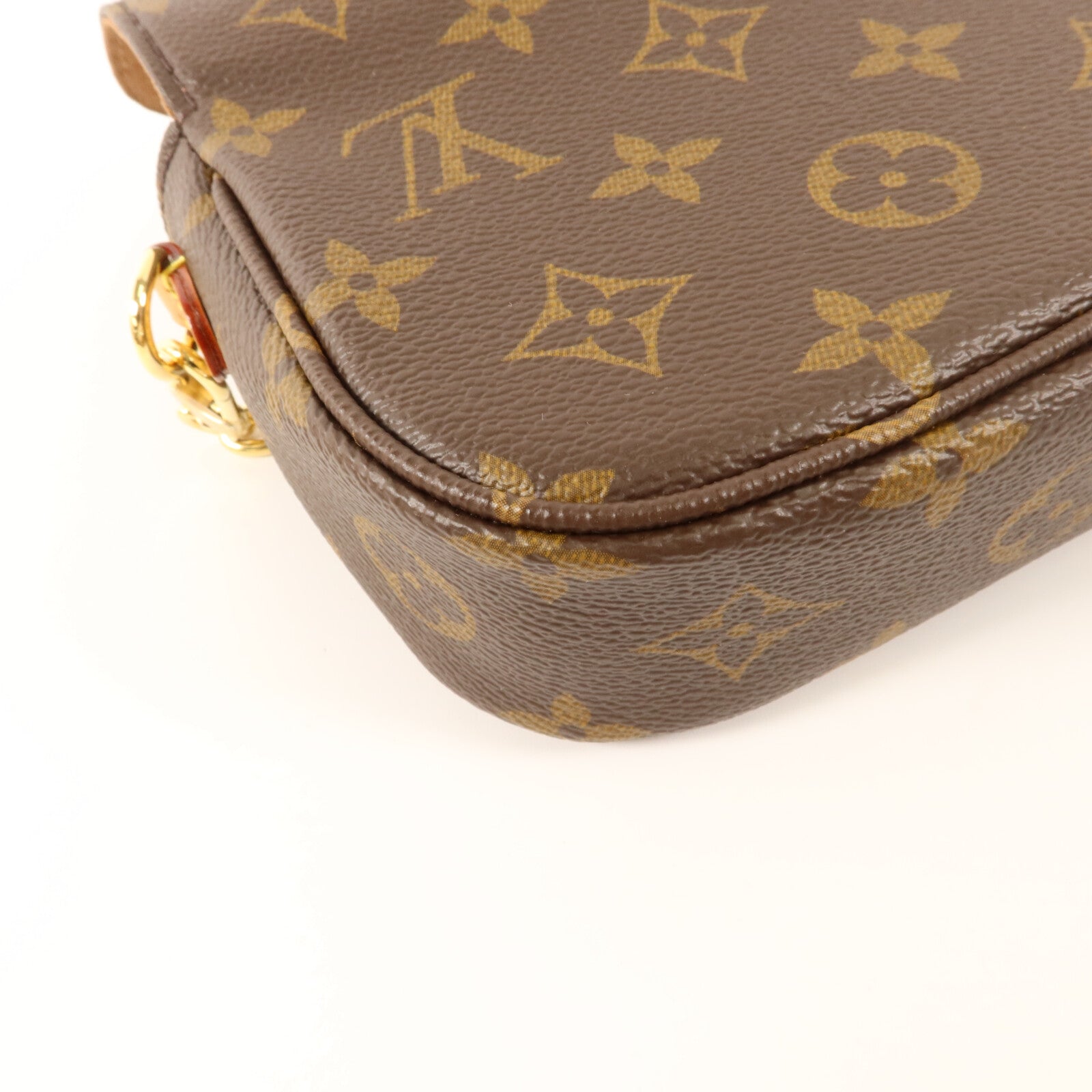 LOUIS VUITTON Monogram Wallet On Chain Ivy金扣肩背袋
