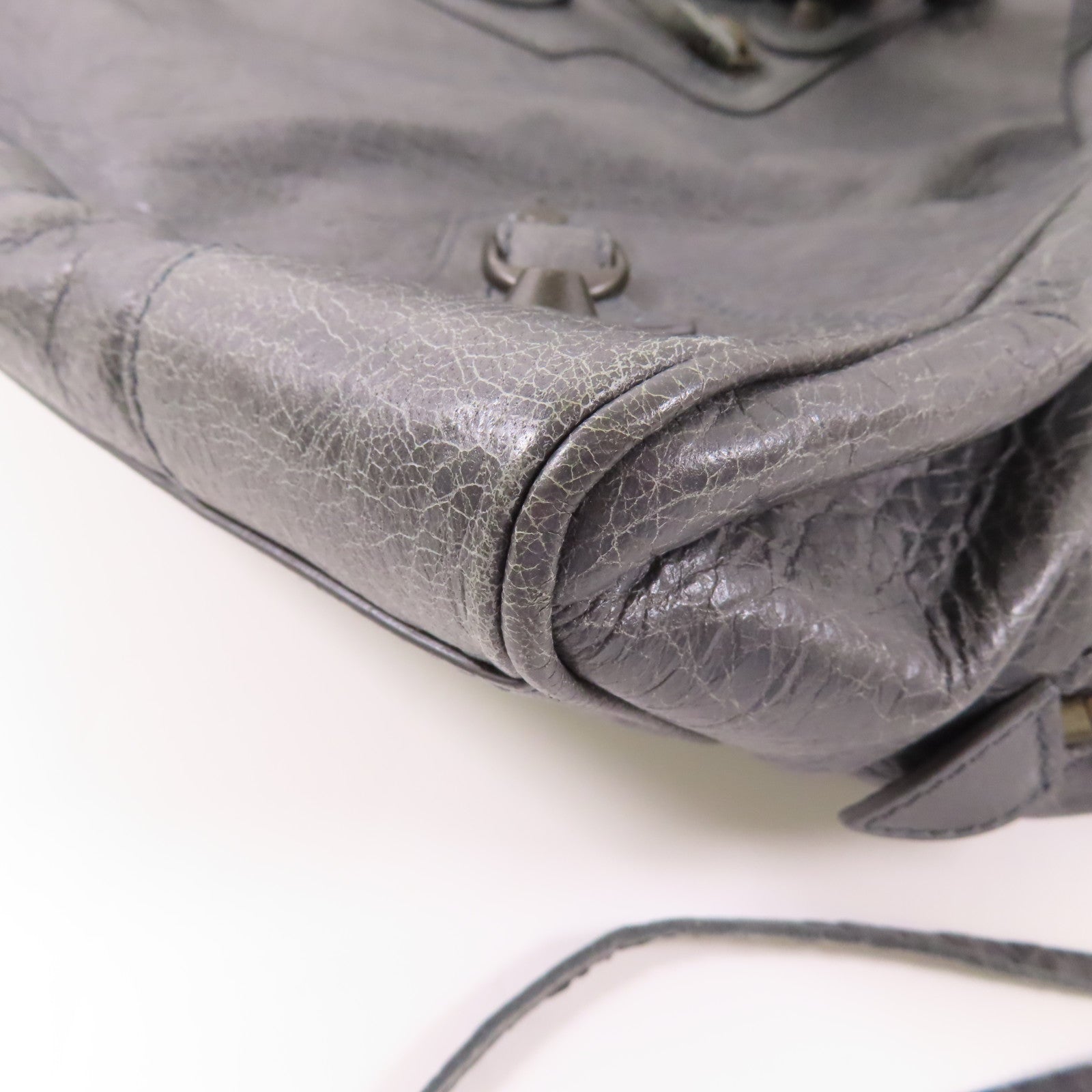 BALENCIAGA 牛皮皮革Polly Bag手挽肩背兩用袋