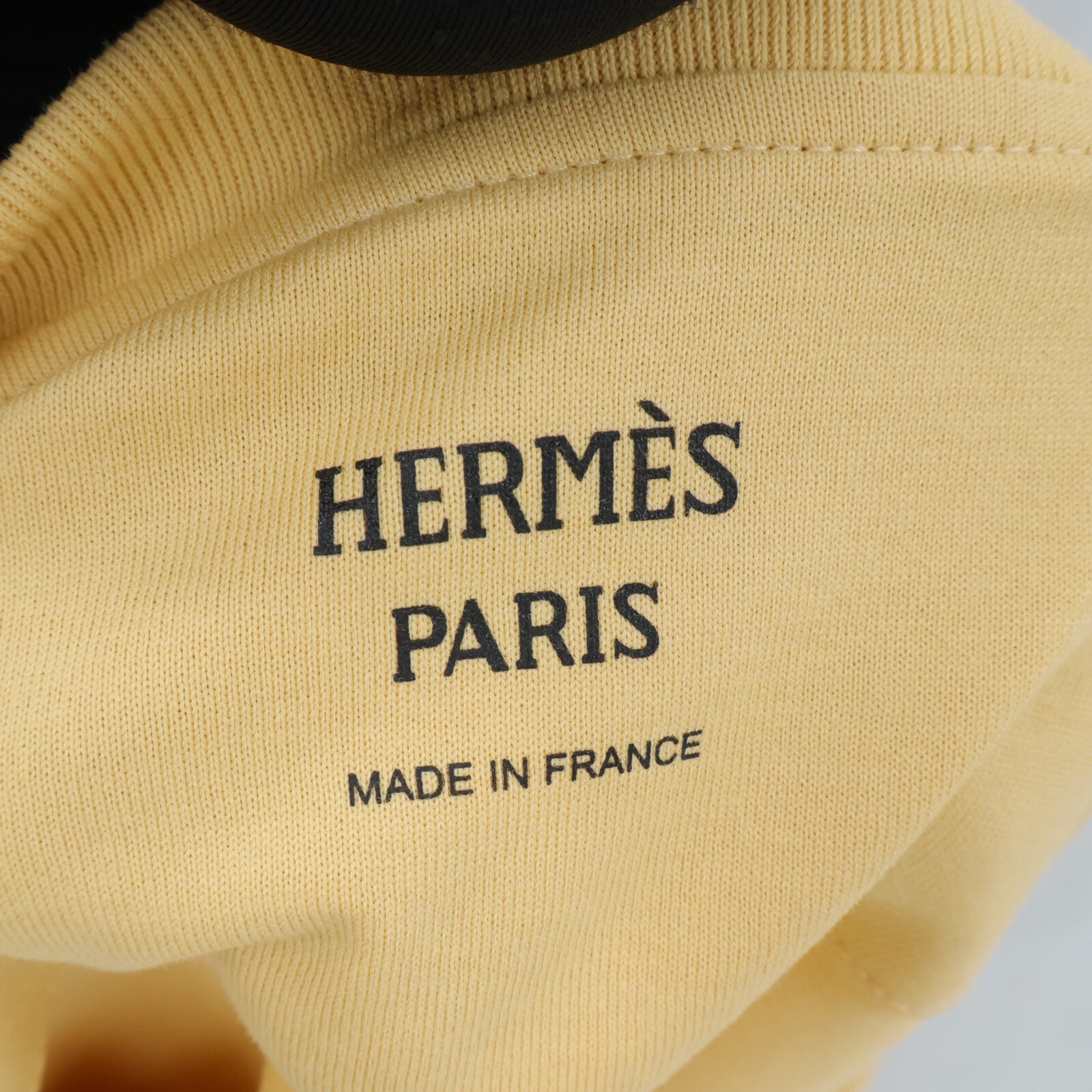 HERMES Cartouche Leclere Cropped T-Shirt上衣