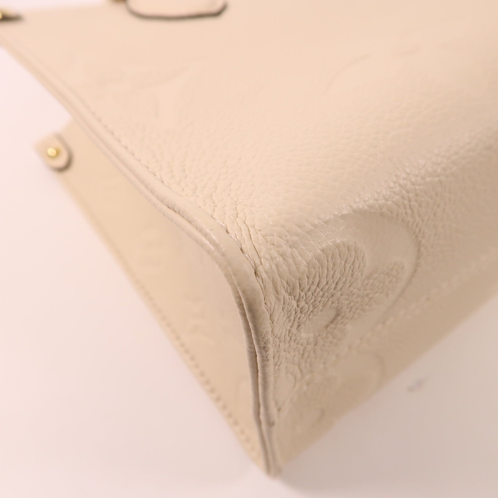 LOUIS VUITTON Monogram Empreinte On The Go PM金扣手挽肩背兩用袋