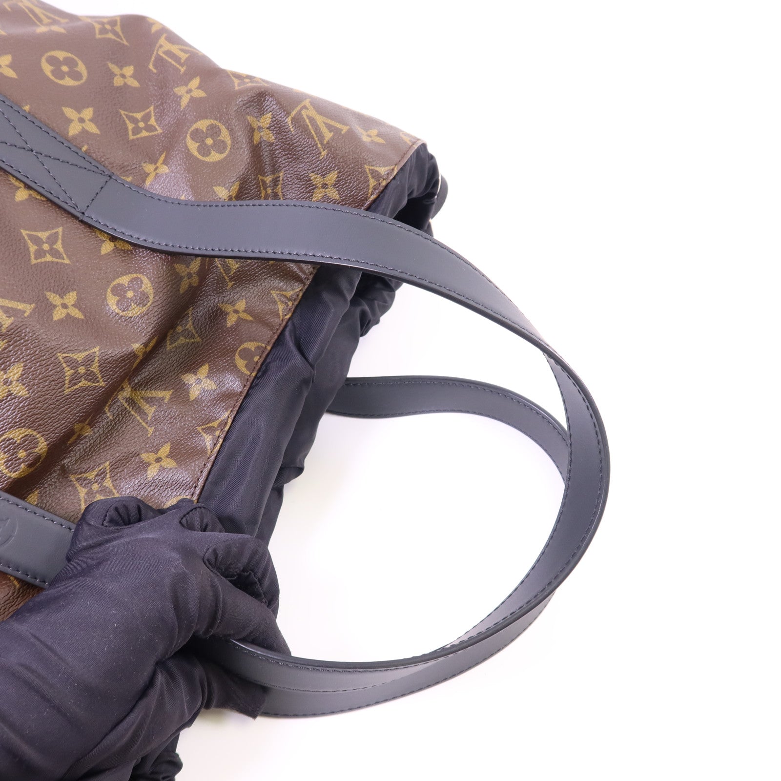 LOUIS VUITTON Monogram Macassar LV X Fragment Cabas Light Tote Bag銀扣手挽袋