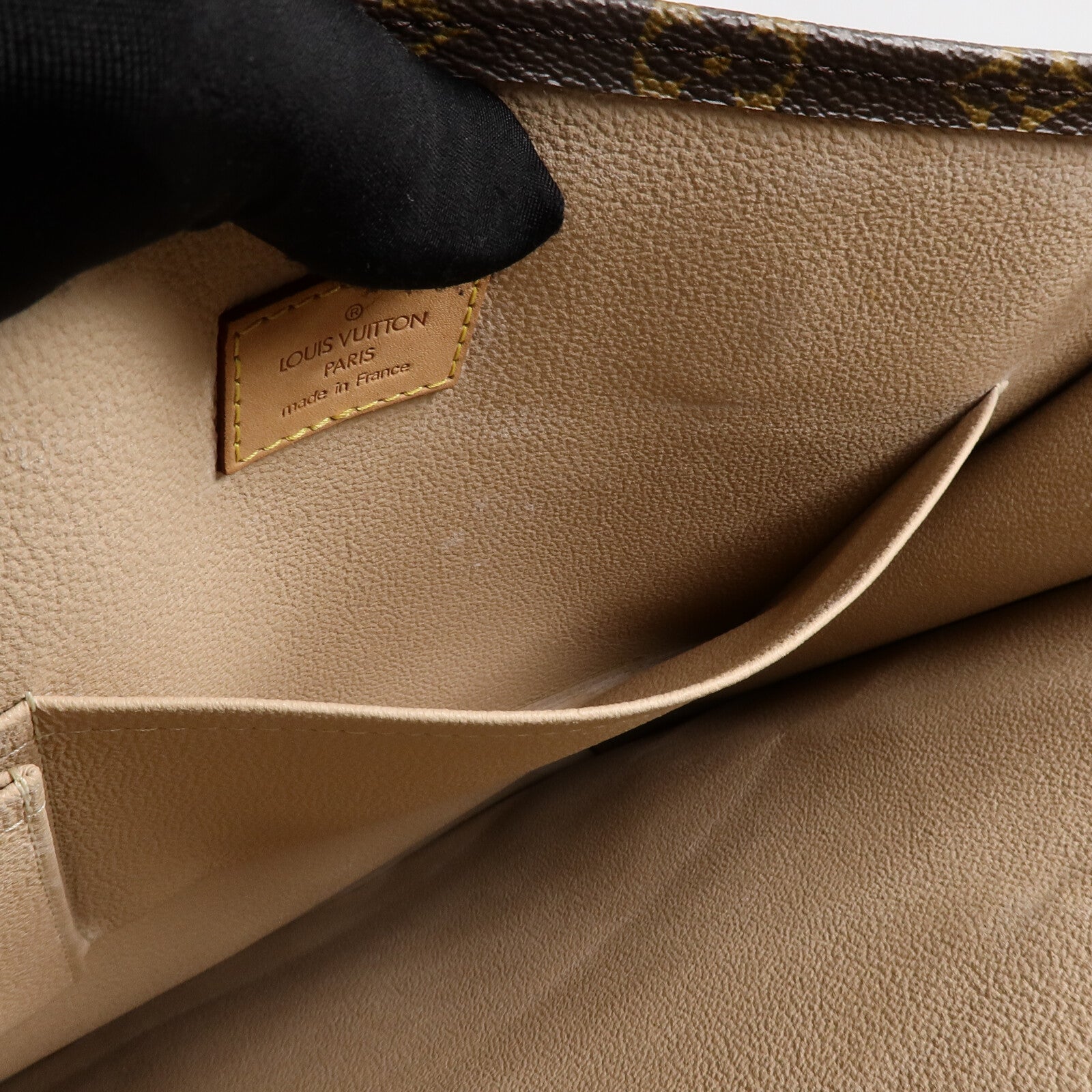 LOUIS VUITTON Monogram Sac Plat手挽袋