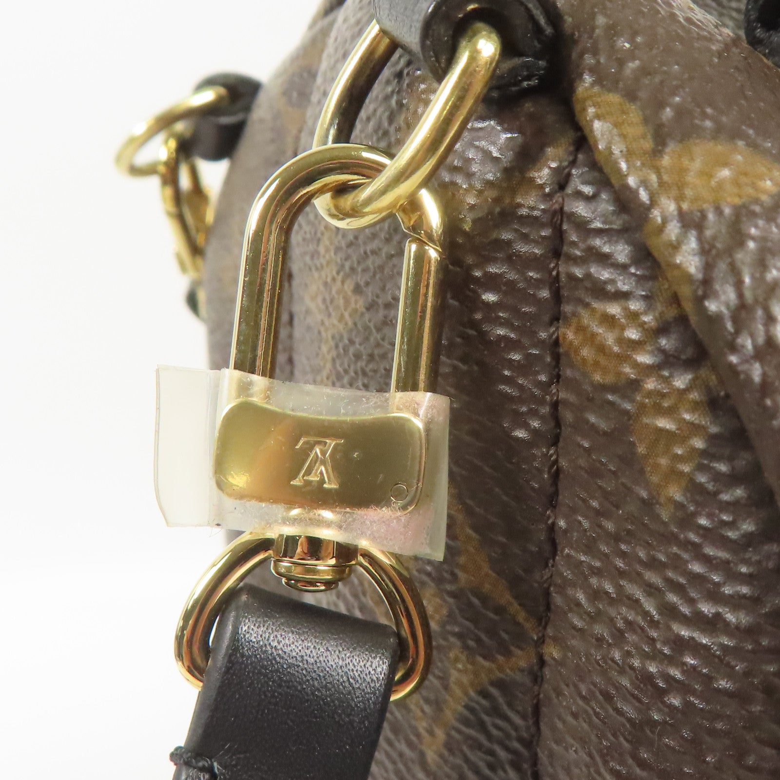 LOUIS VUITTON LV GHW Palm Spring Mini Backpack Monogram M44873 Brown