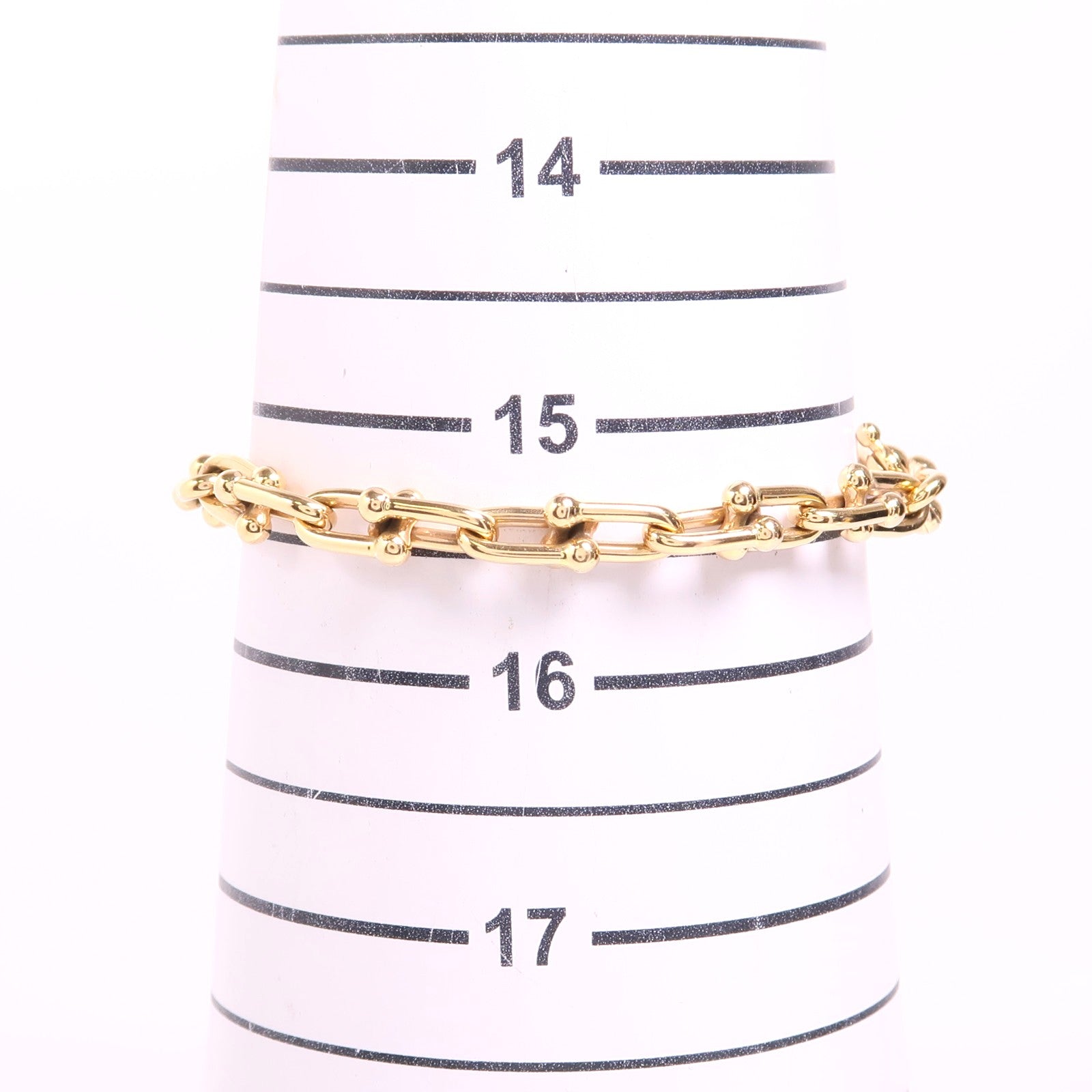 TIFFANY＆CO 18K玫瑰金Small Link Bracelet手鏈
