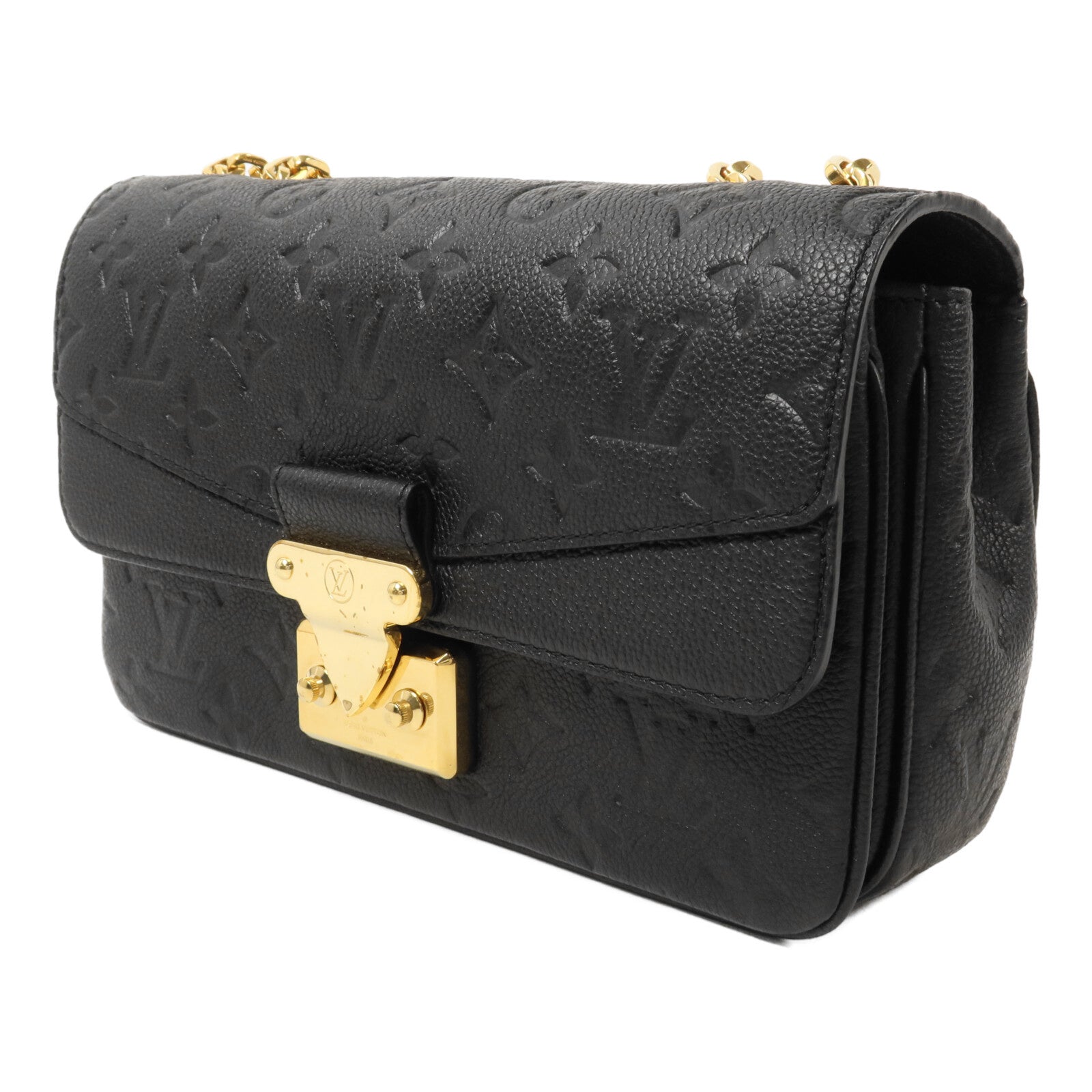 LOUIS VUITTON Monogram Empreinte Marceau鏈帶肩背袋