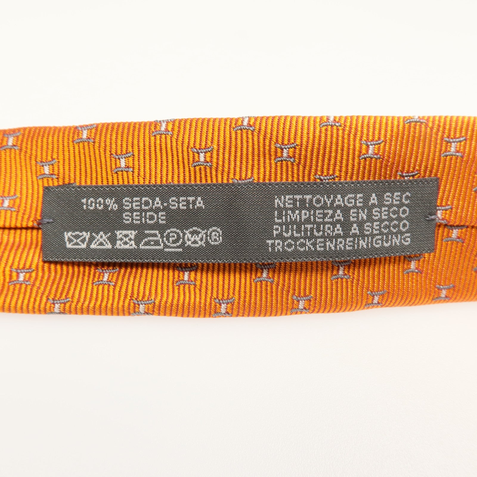 HERMES 絲質Necktie領帶