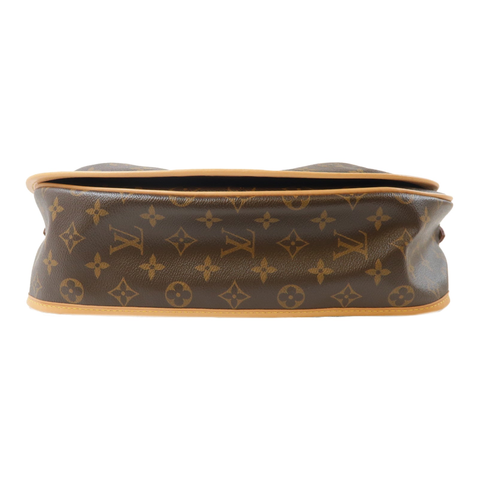 LOUIS VUITTON Monogram Menilmontant MM金扣肩背袋啡色