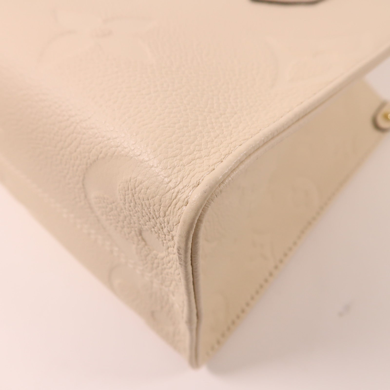 LOUIS VUITTON Monogram Empreinte On The Go PM金扣手挽肩背兩用袋