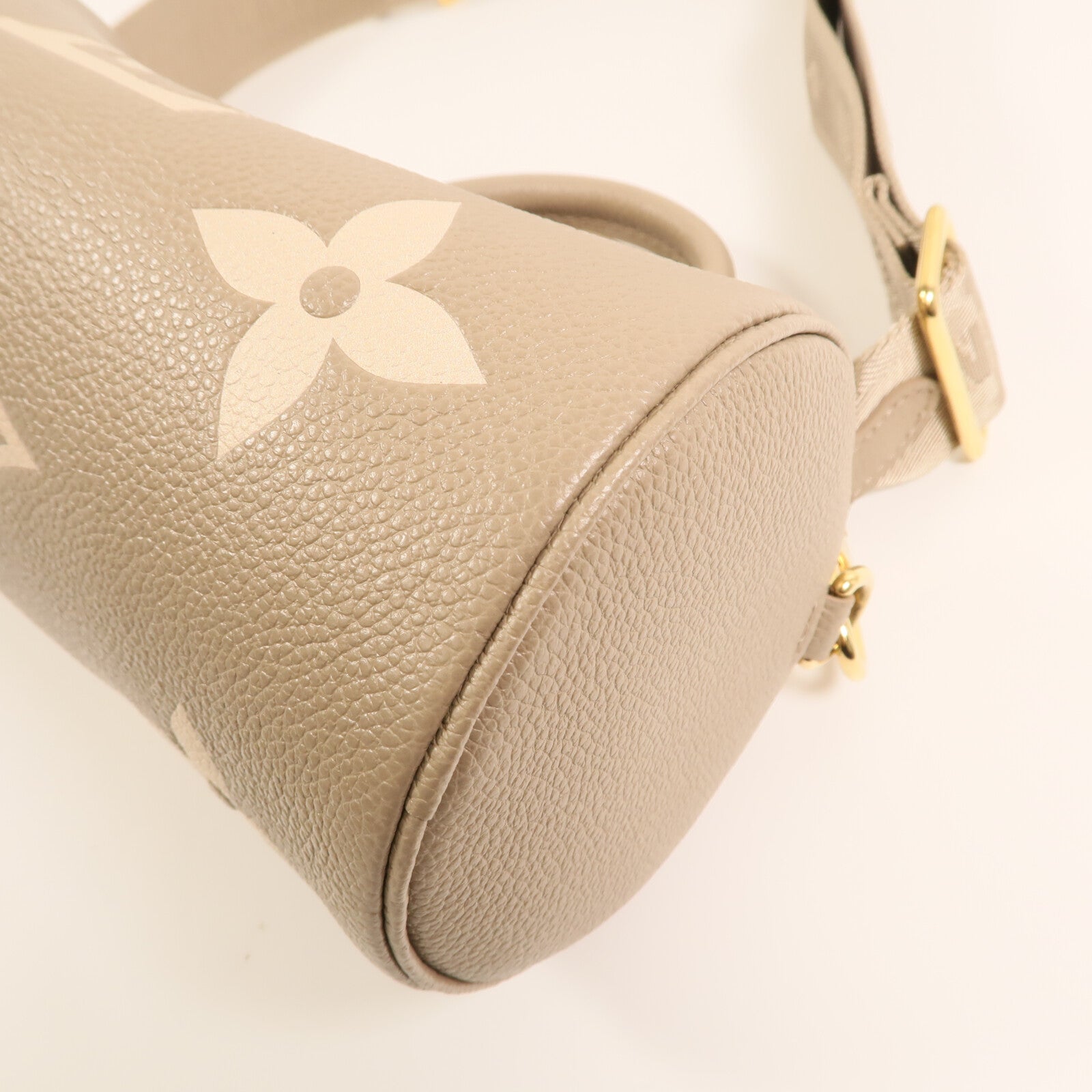 LOUIS VUITTON 【激減優惠】Monogram Empreinte Papillon BB金扣手挽肩背兩用袋