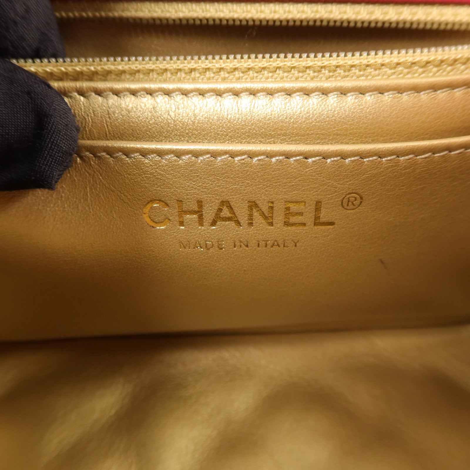 CHANEL 羊皮皮革Mini Classic 17鏈帶肩背袋