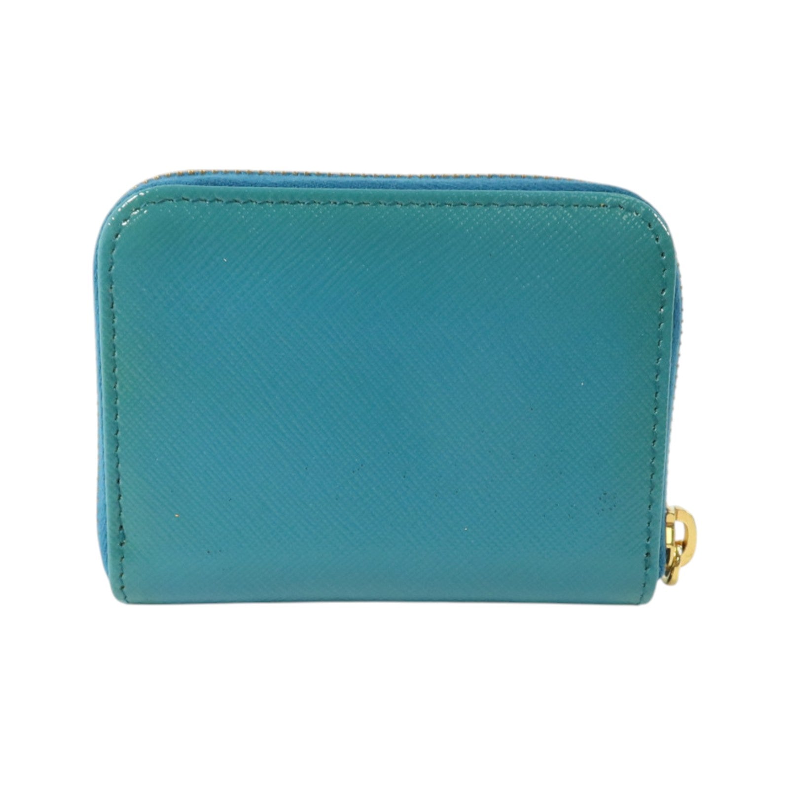 PRADA Saffiano皮革Card Case金扣卡片套