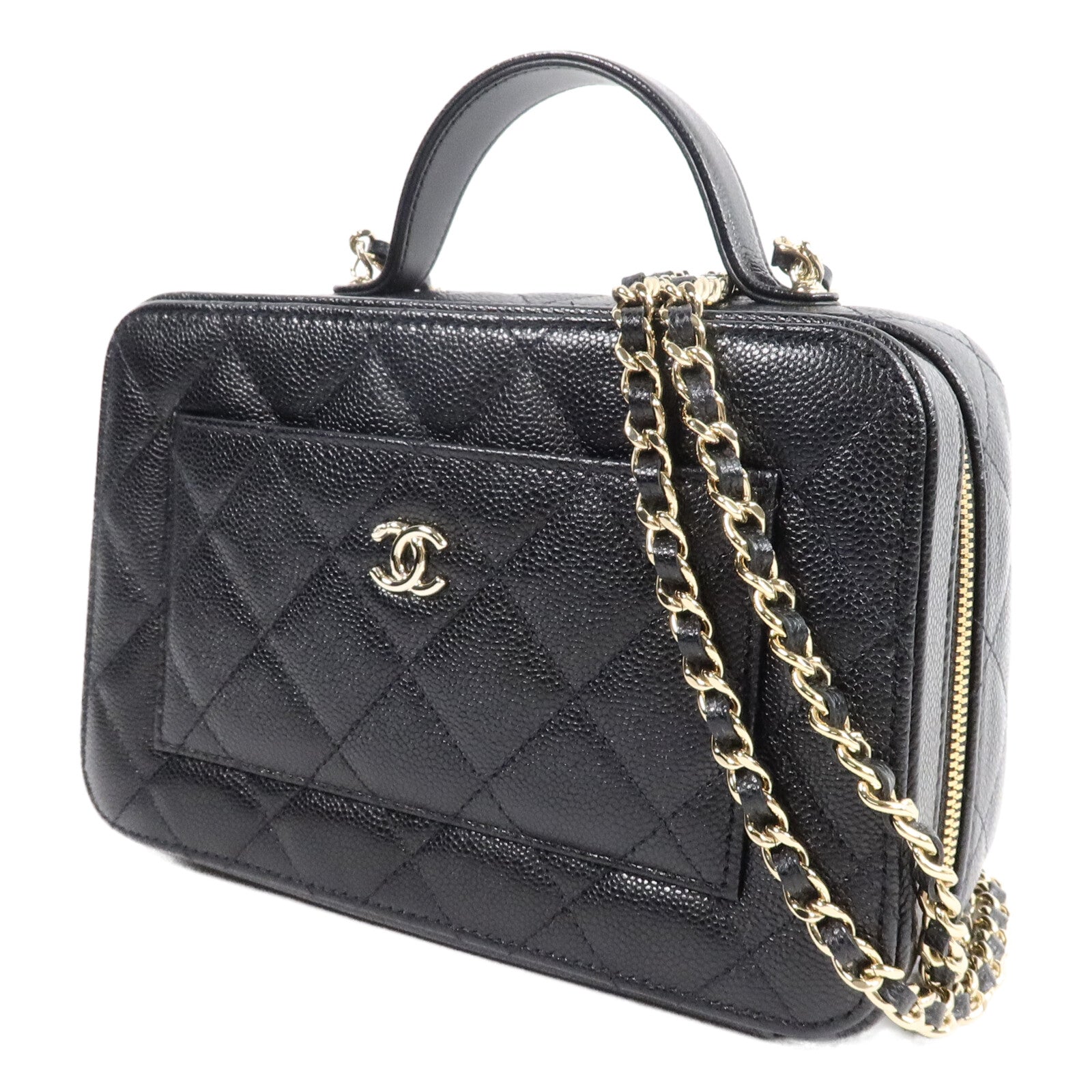 CHANEL 牛皮皮革2 Way Shoulder Bag肩背袋