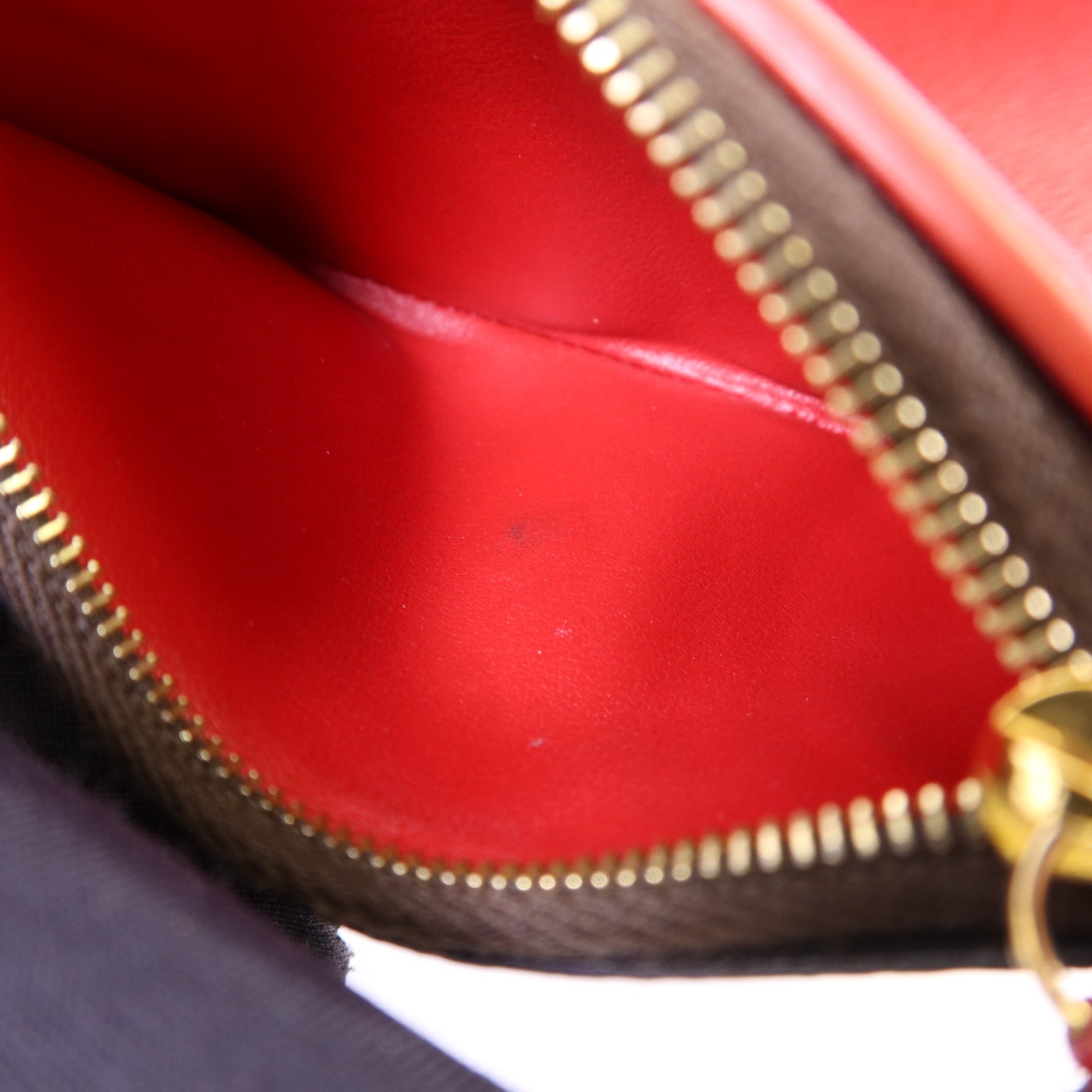 LOUIS VUITTON 【激減優惠】Damier Victorine Wallet金扣銀包