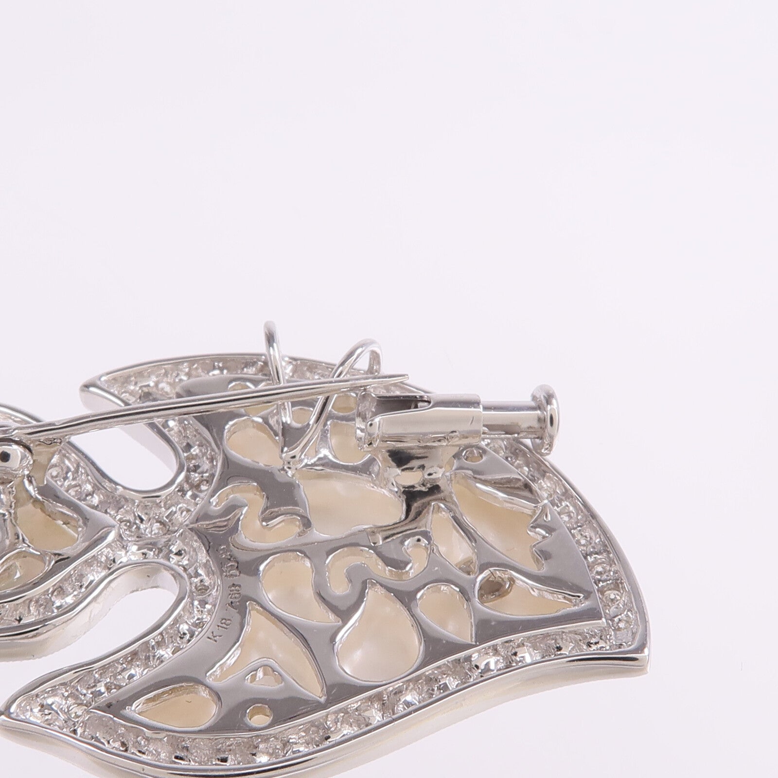JEWELRY 18K白金/珍珠母Pendant Top吊墜