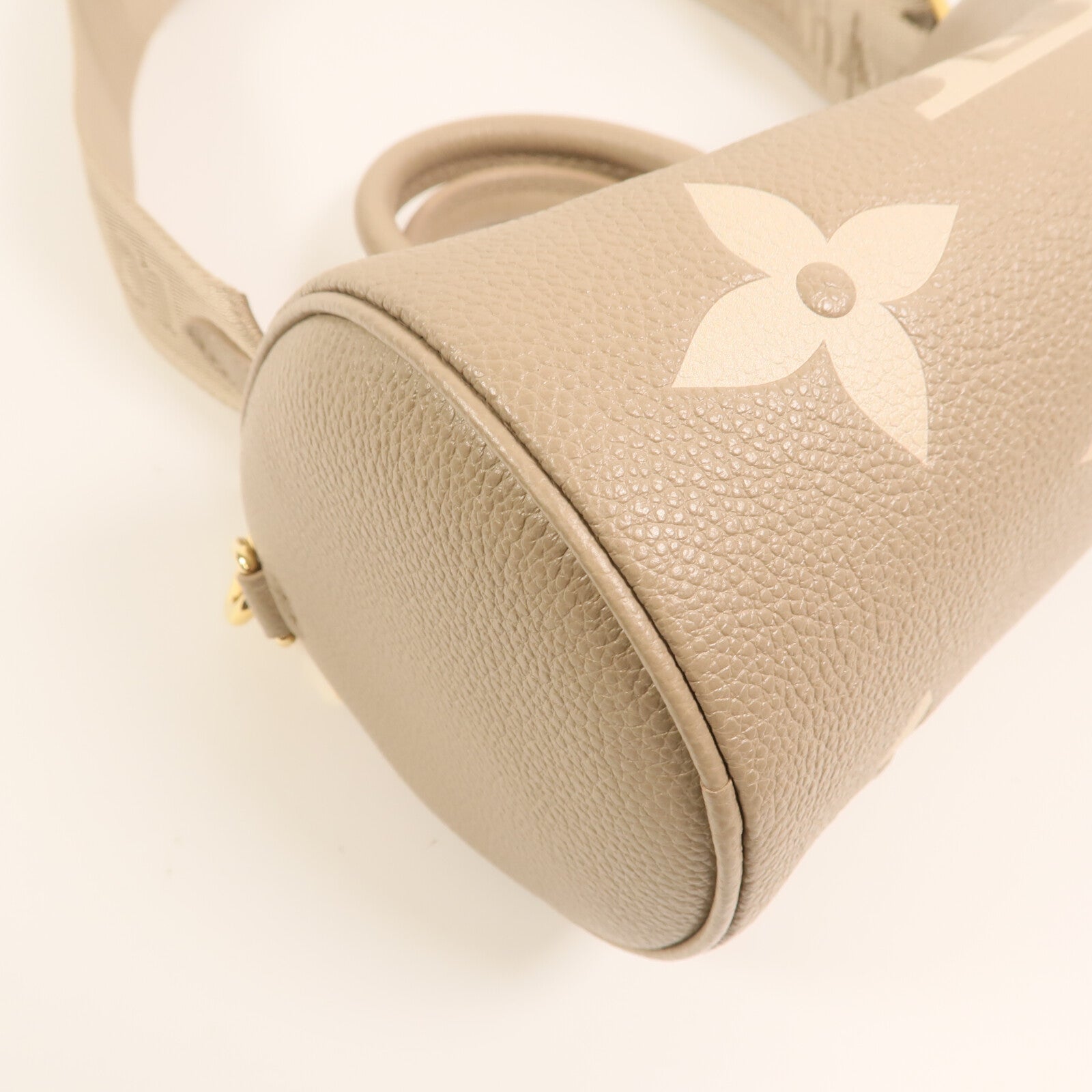 LOUIS VUITTON 【激減優惠】Monogram Empreinte Papillon BB金扣手挽肩背兩用袋