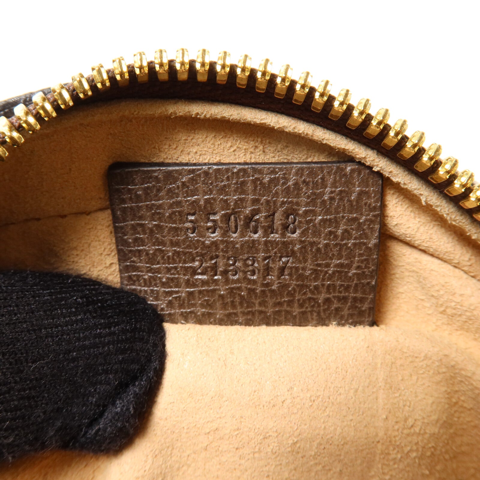 GUCCI 【激減優惠】塗層帆布Ophidia GG Mini Round鏈帶肩背袋