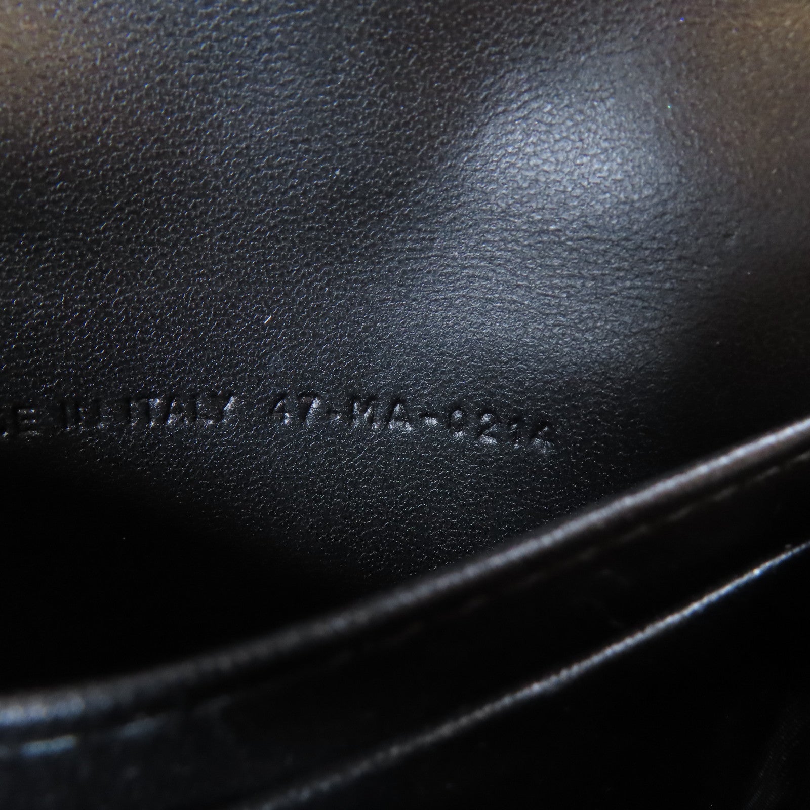 Dior 牛皮皮革Card Case金扣卡片套黑色