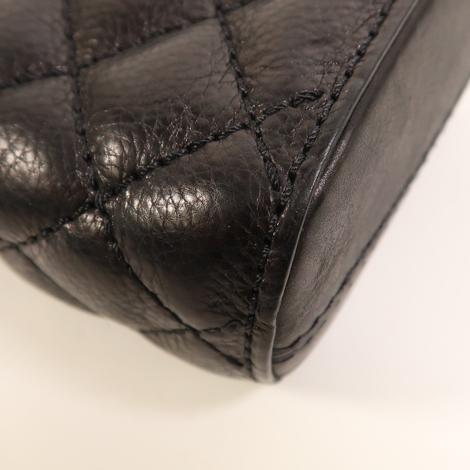 CHANEL 【激減優惠】牛皮皮革Chain Shoulder銀扣鏈帶肩背袋