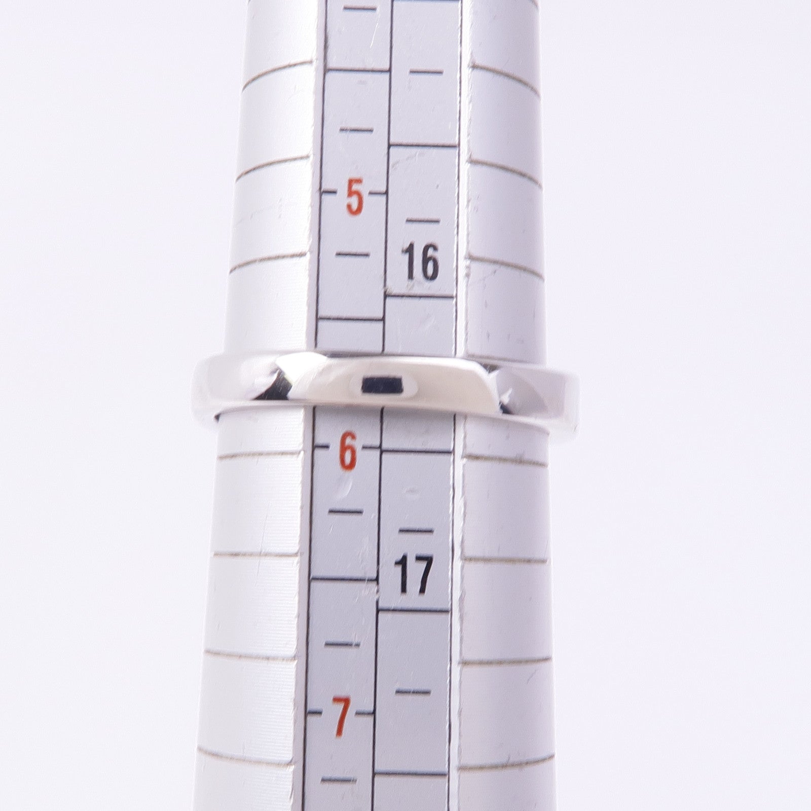 JEWELRY PT850鉑金Demantoid Garnet Diamond Ring US#5.75