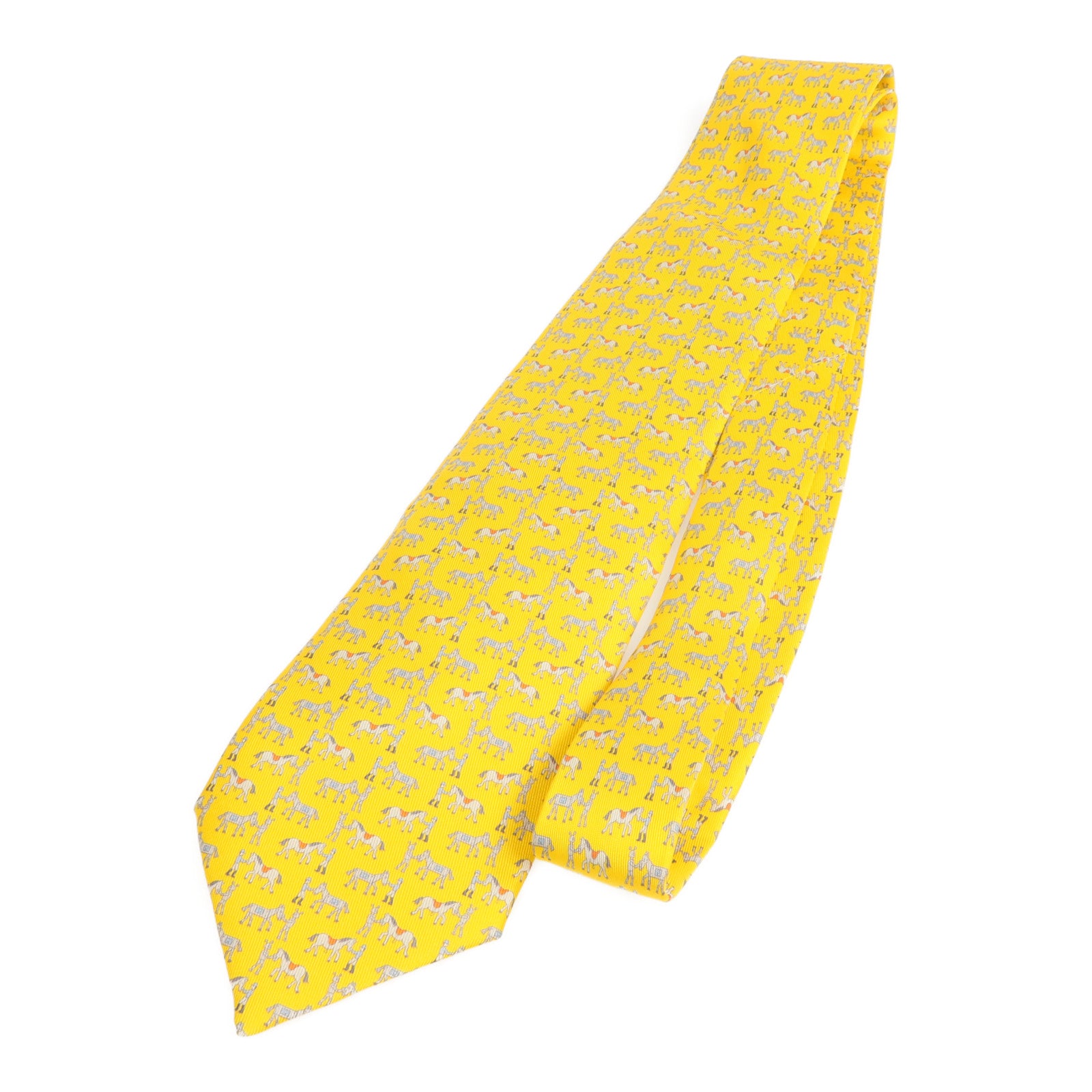 HERMES 絲質Necktie領帶