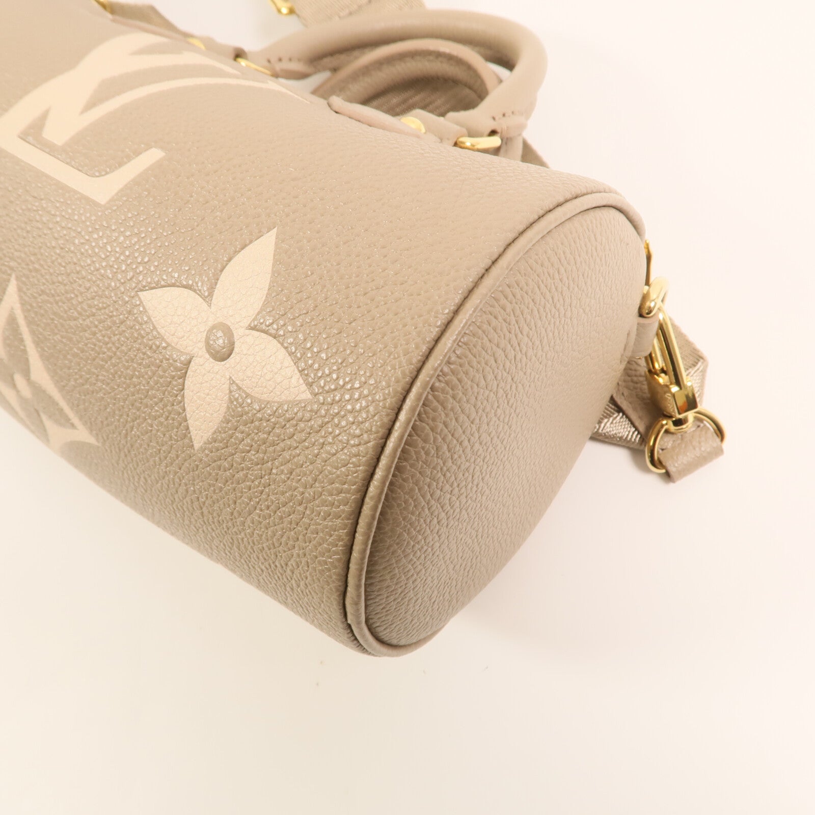 LOUIS VUITTON 【激減優惠】Monogram Empreinte Papillon BB金扣手挽肩背兩用袋