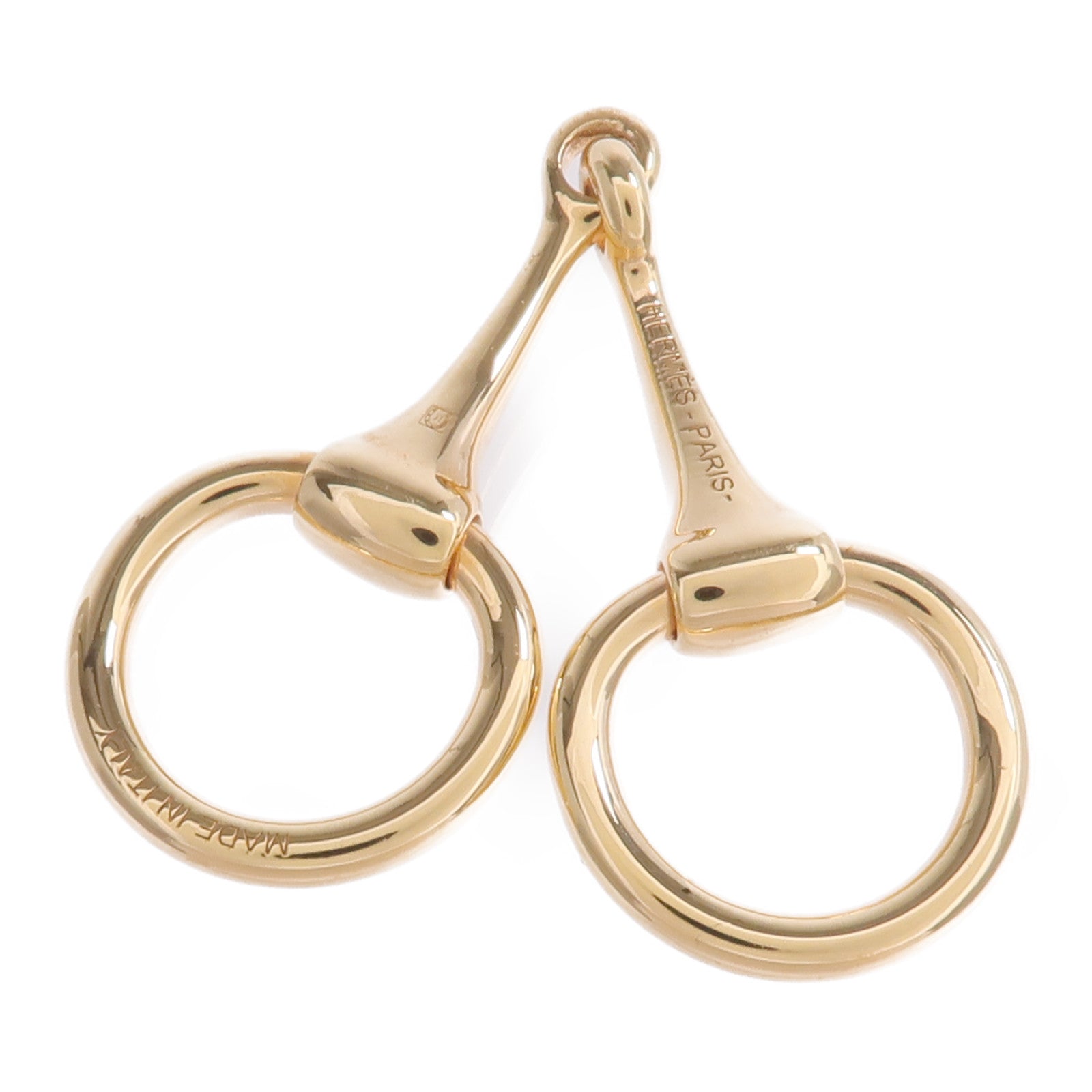HERMES 金屬Mini Mors Twilly Ring絲巾扣