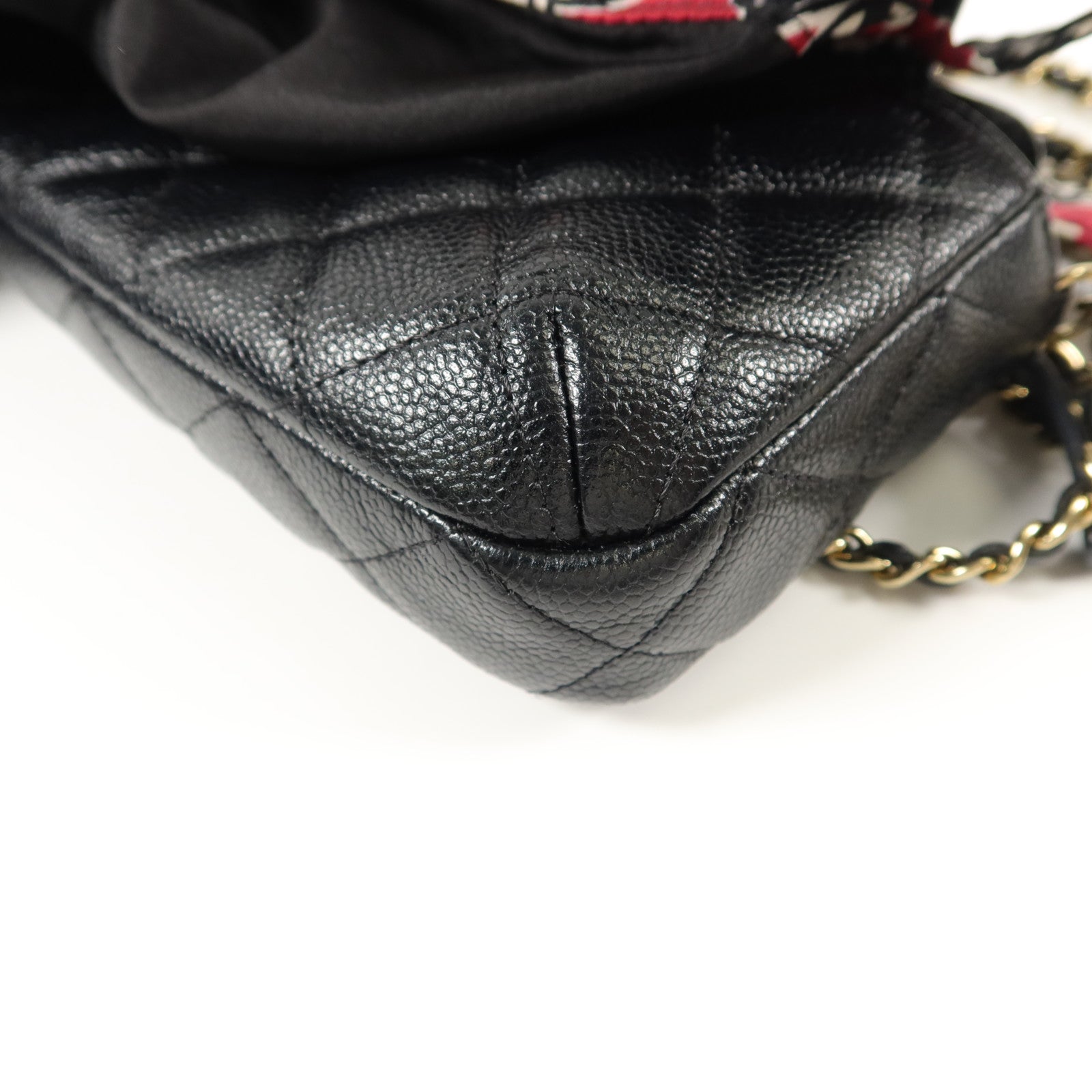 CHANEL 牛皮皮革Chain Shoulder鏈帶肩背袋