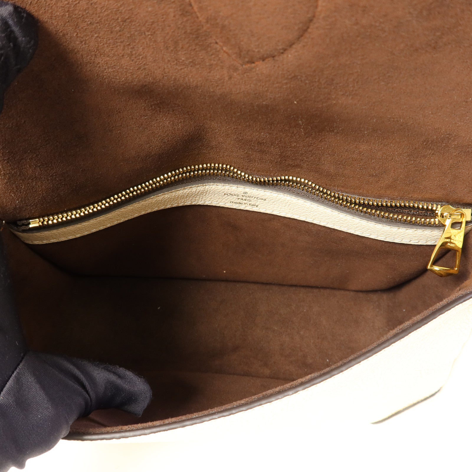 LOUIS VUITTON Monogram Empreinte Diane金扣手挽肩背兩用袋