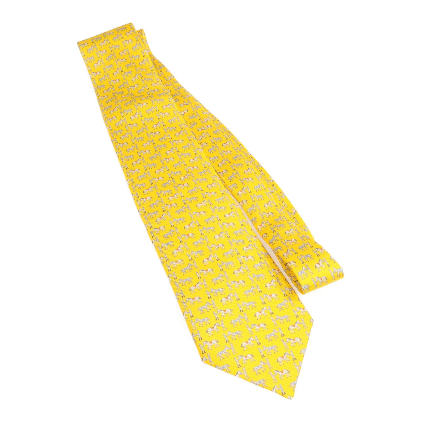 HERMES 絲質Necktie領帶
