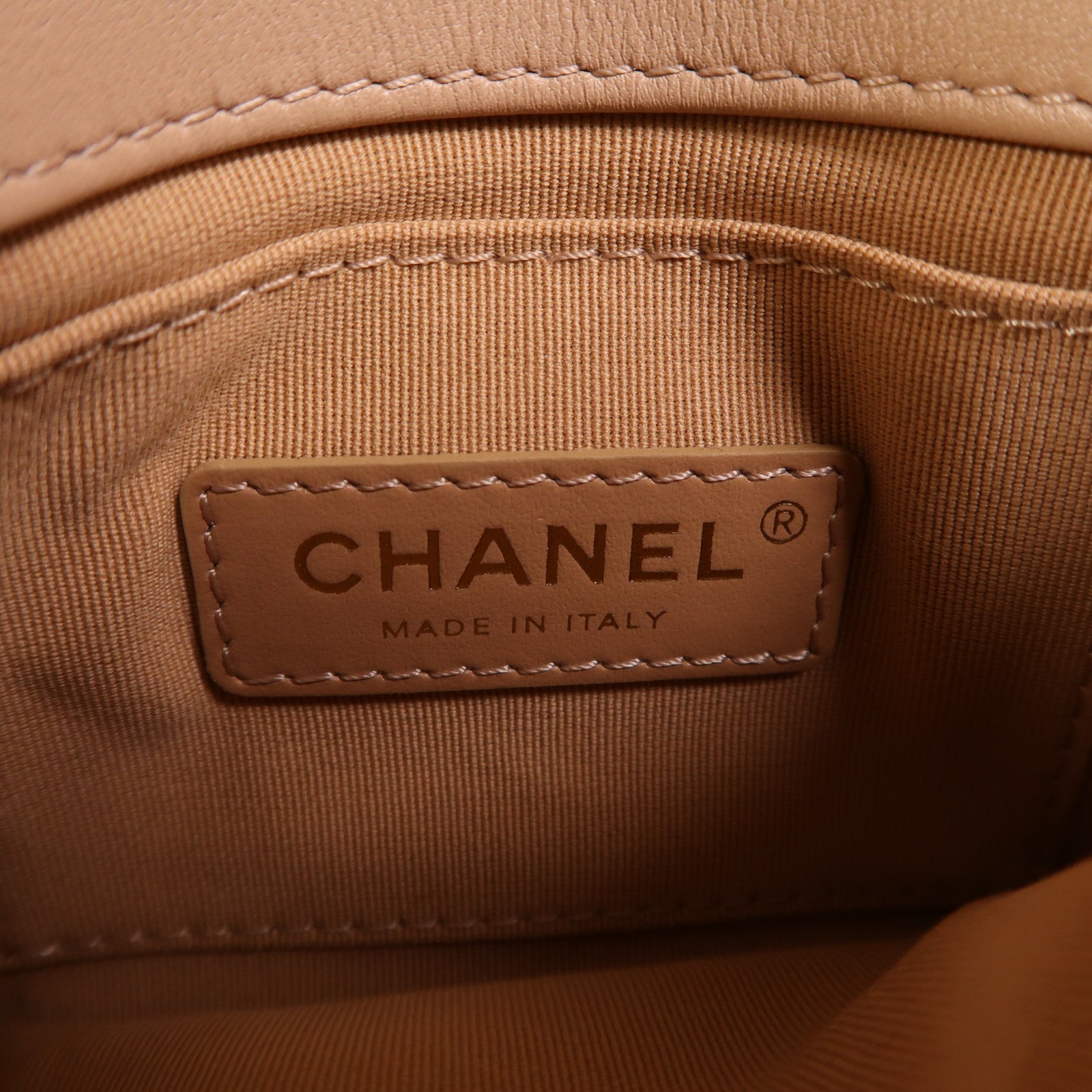 CHANEL 牛皮皮革2 Way Shoulder Bag金扣手挽肩背兩用袋