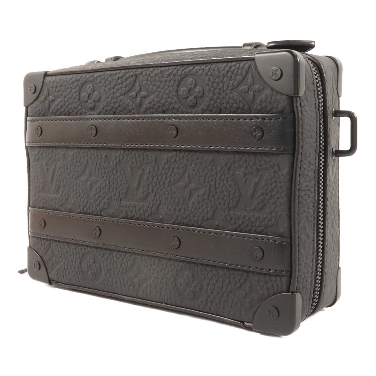 LOUIS VUITTON Monogram Taurillon Handle Soft Trunk肩背袋