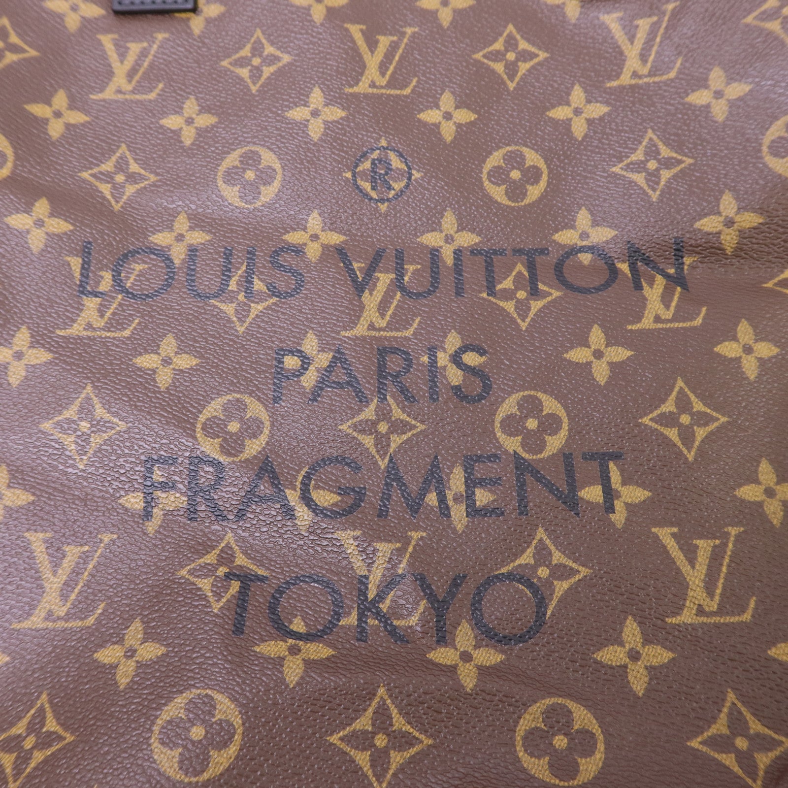 LOUIS VUITTON Monogram Macassar LV X Fragment Cabas Light Tote Bag銀扣手挽袋