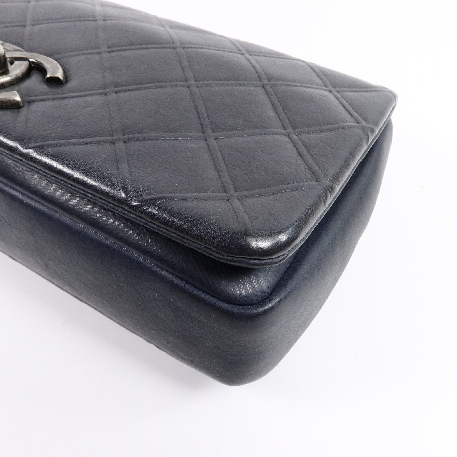 CHANEL 牛皮皮革Chain Shoulder Bag鏈帶肩背袋