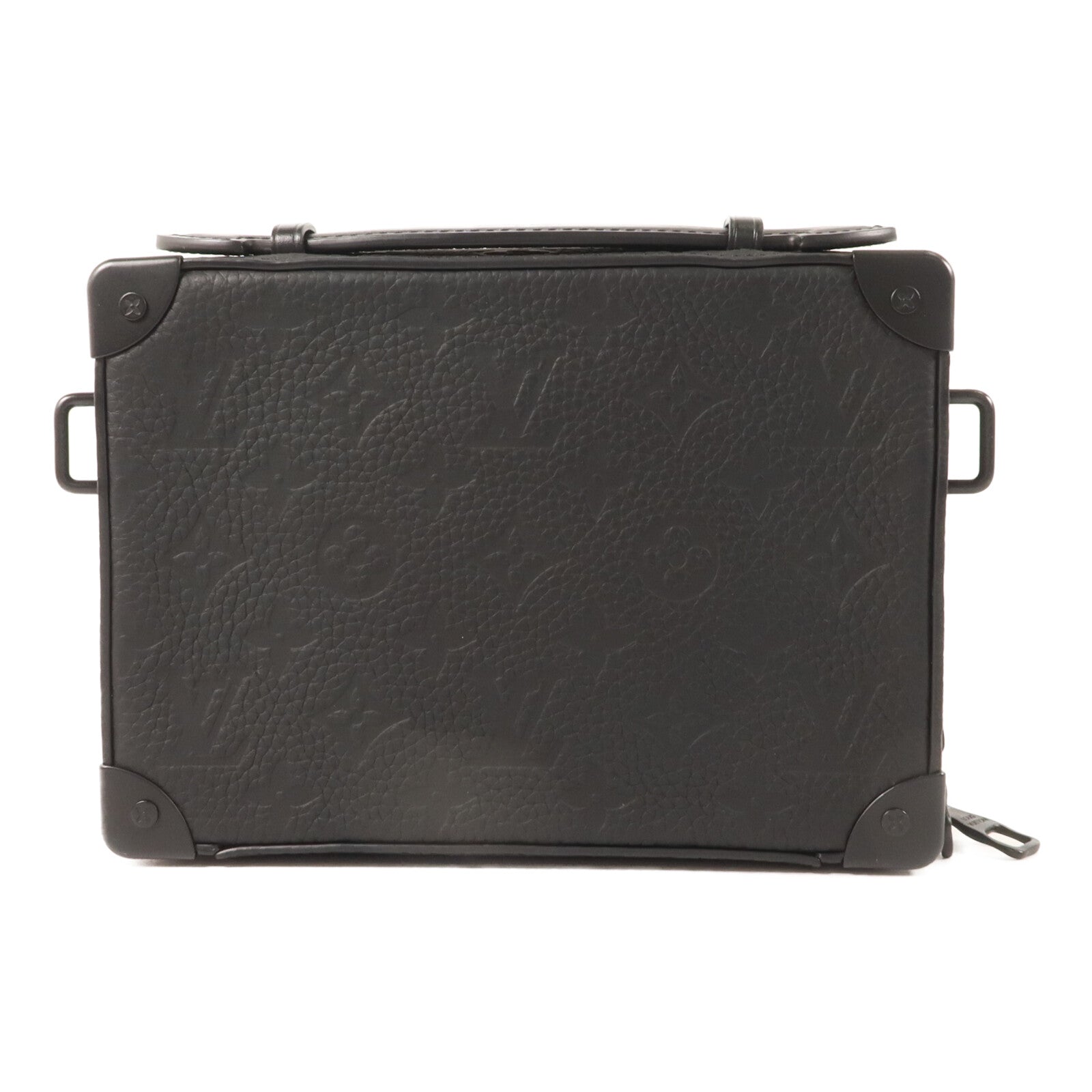 LOUIS VUITTON Monogram Taurillon Handle Soft Trunk肩背袋