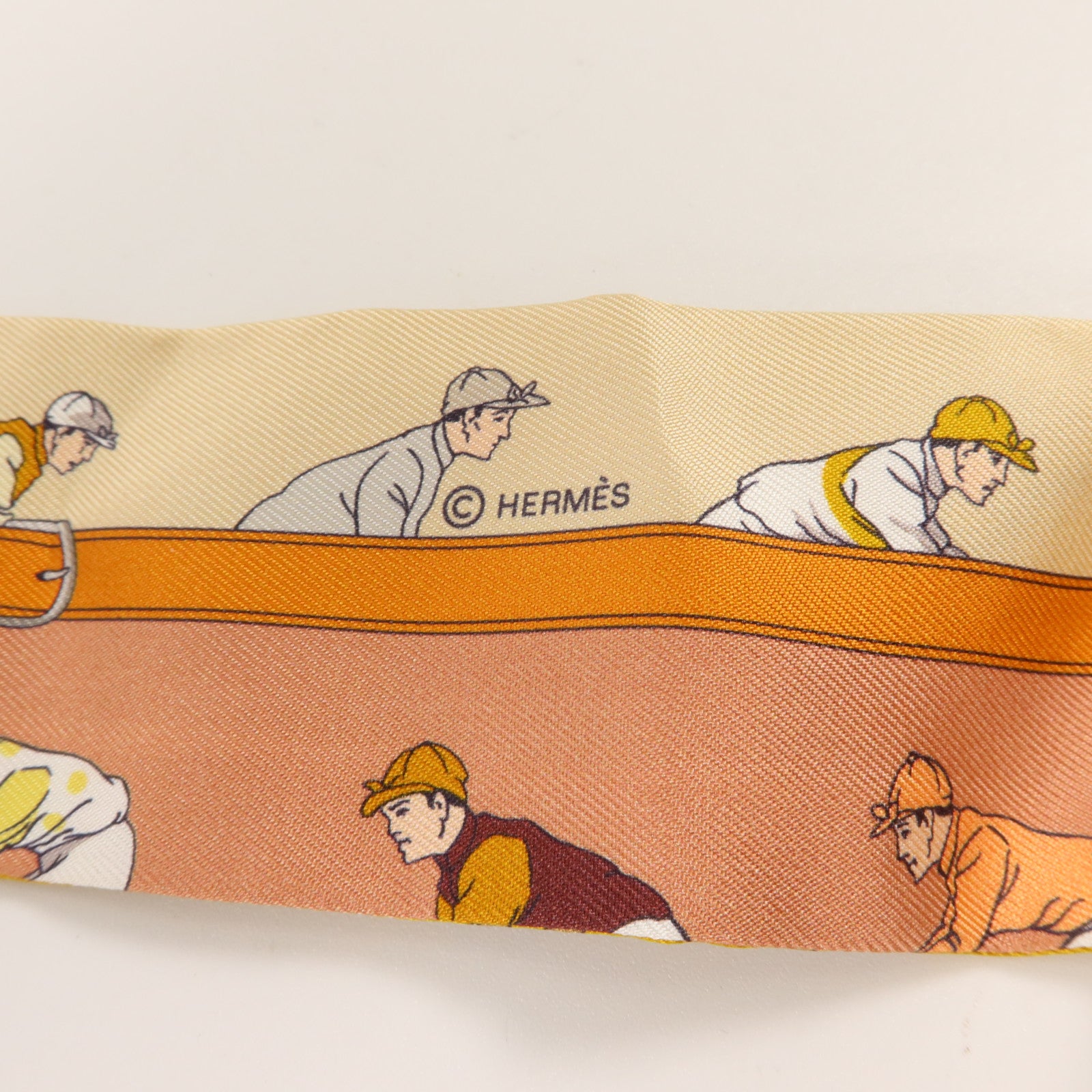 HERMES 絲質Twilly絲巾
