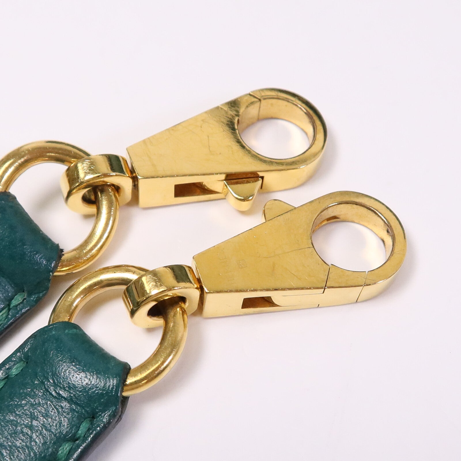 HERMES Epsom皮革Kelly 28金扣手挽肩背兩用袋Malachite