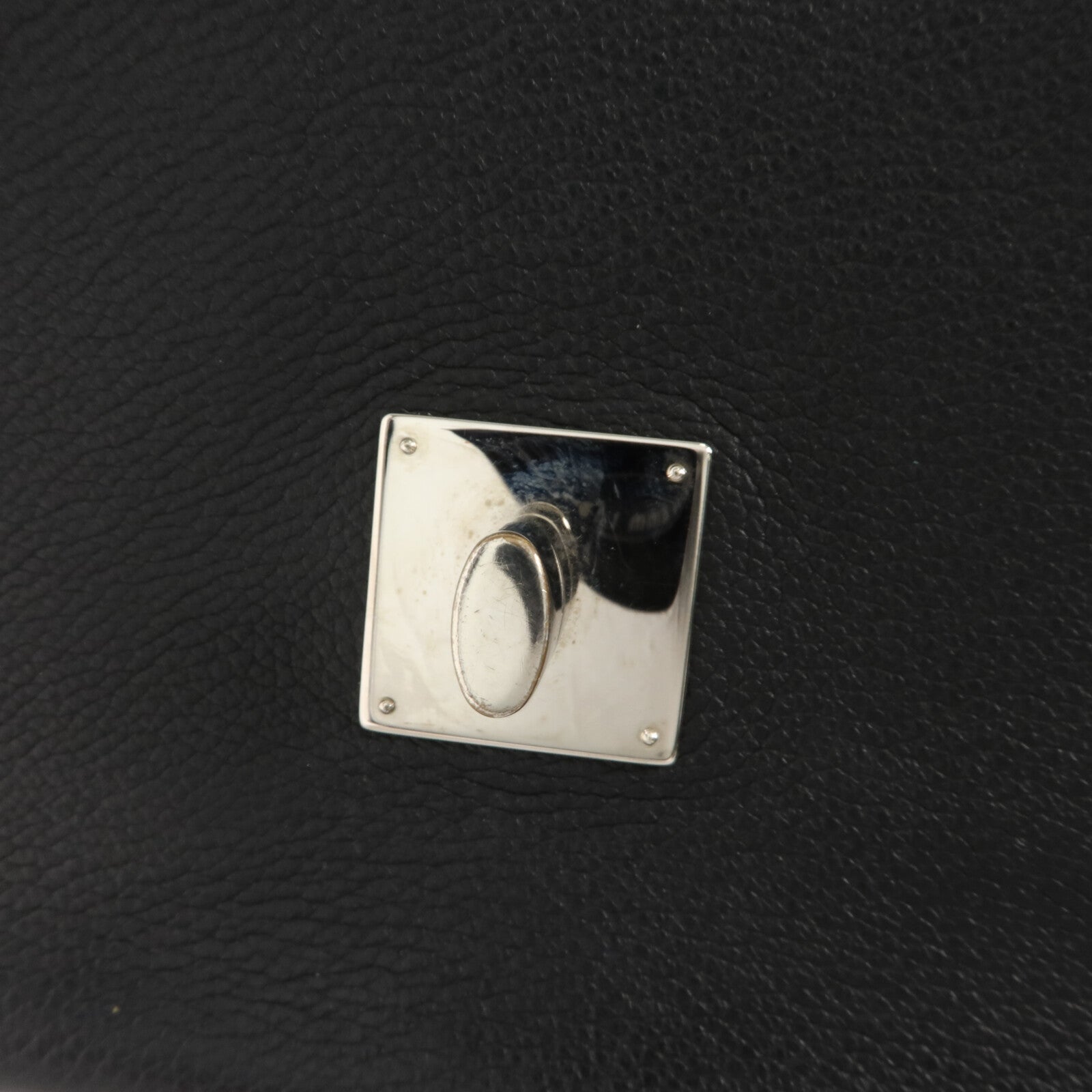 LOUIS VUITTON 牛皮皮革Lockme II BB銀扣手挽肩背兩用袋