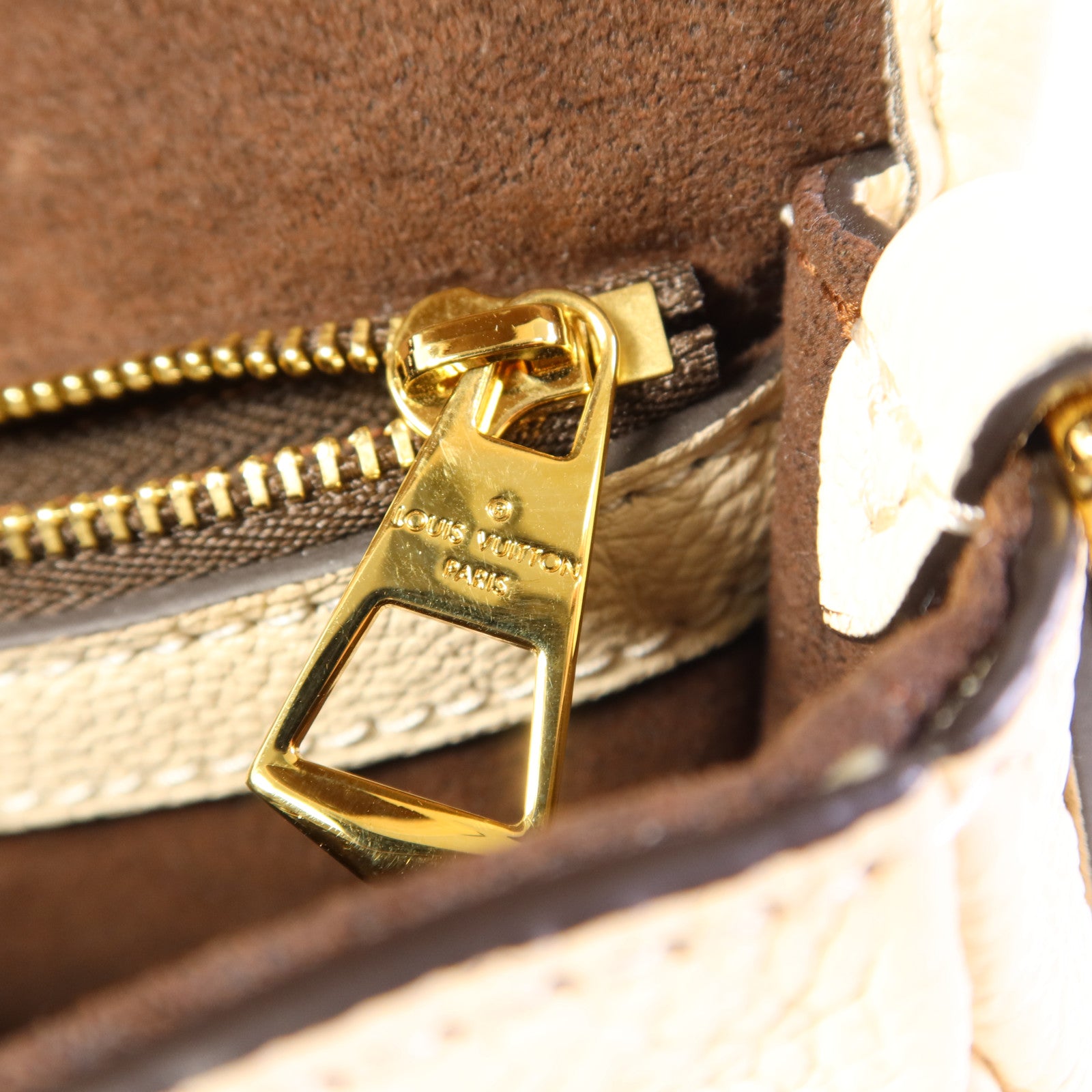 LOUIS VUITTON Monogram Empreinte Diane金扣手挽肩背兩用袋