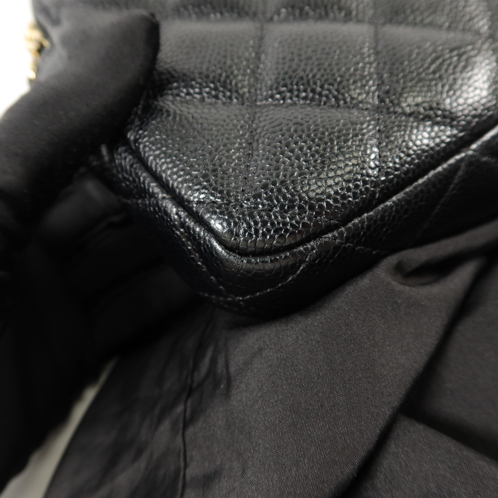 CHANEL 牛皮皮革Chain Shoulder鏈帶肩背袋