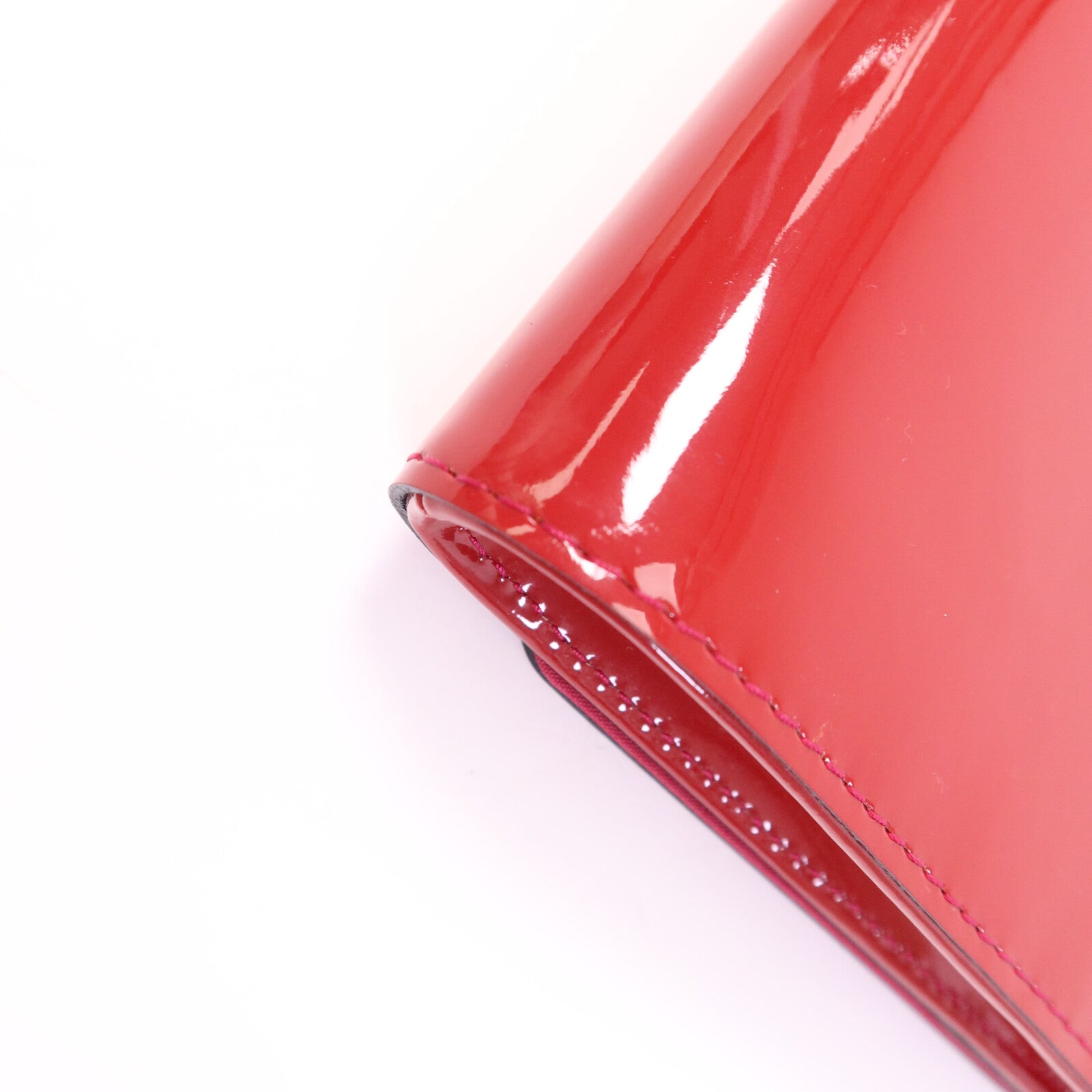 LOUIS VUITTON Monogram Vernis Louise EW金扣手拿包