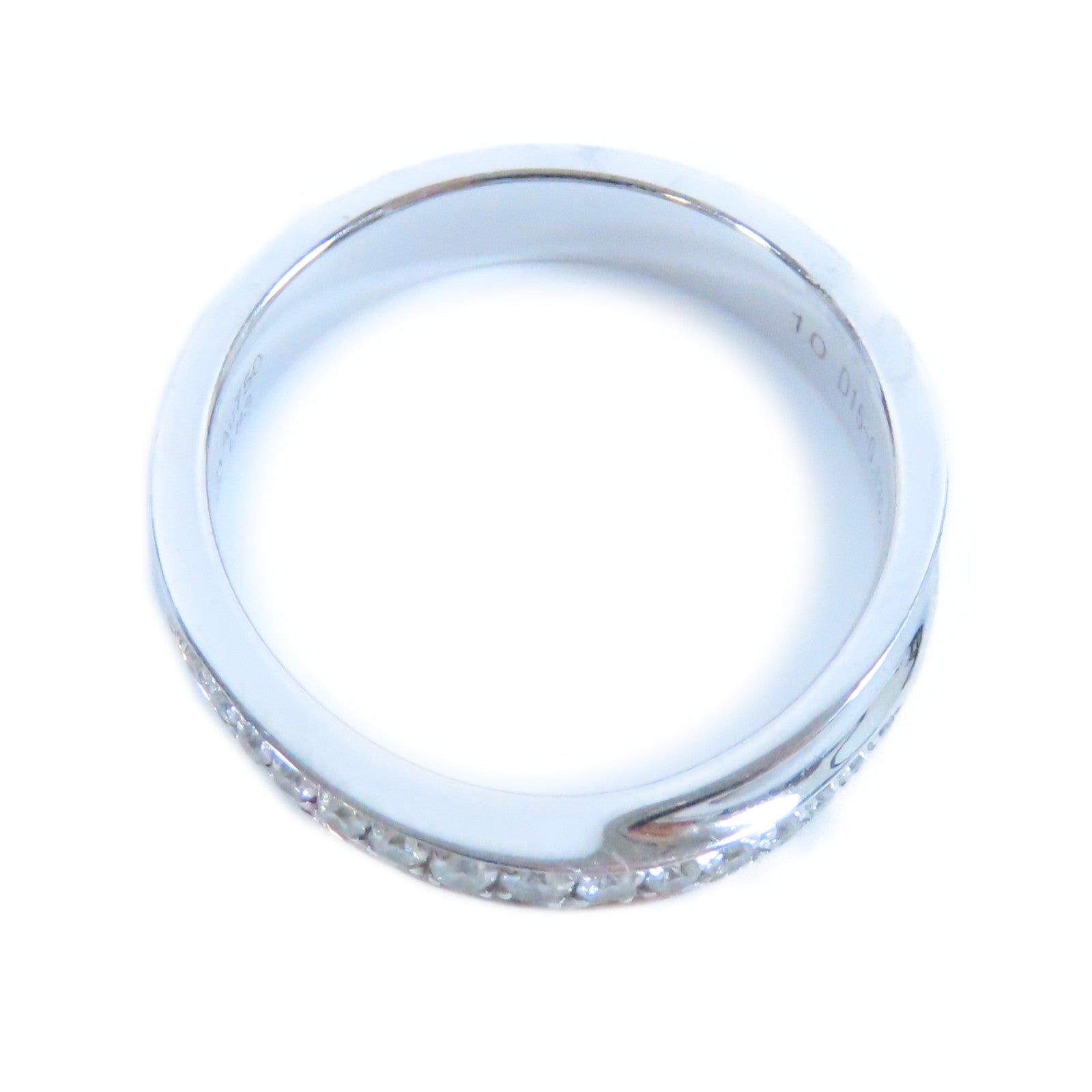 JEWELRY **【激減優惠】18K白金Diamond Ring 0.132ct鑽石戒指US#4.75