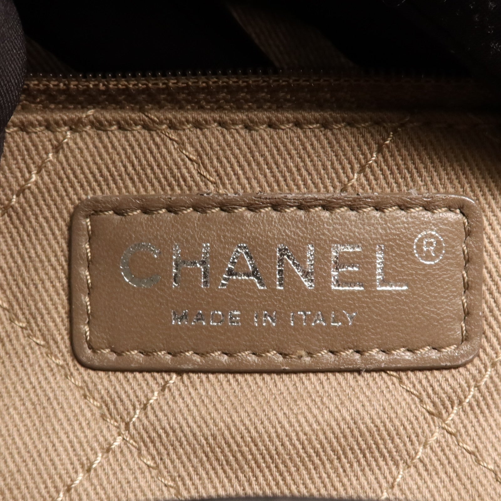 CHANEL 【激減優惠】牛皮皮革2 Way Shoulder Bag銀扣鏈帶手挽肩背兩用袋