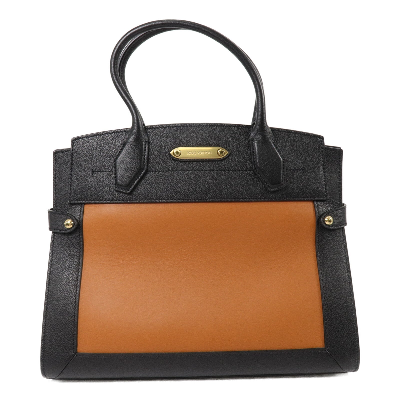 LOUIS VUITTON 牛皮皮革Steamer MM手挽肩背兩用袋