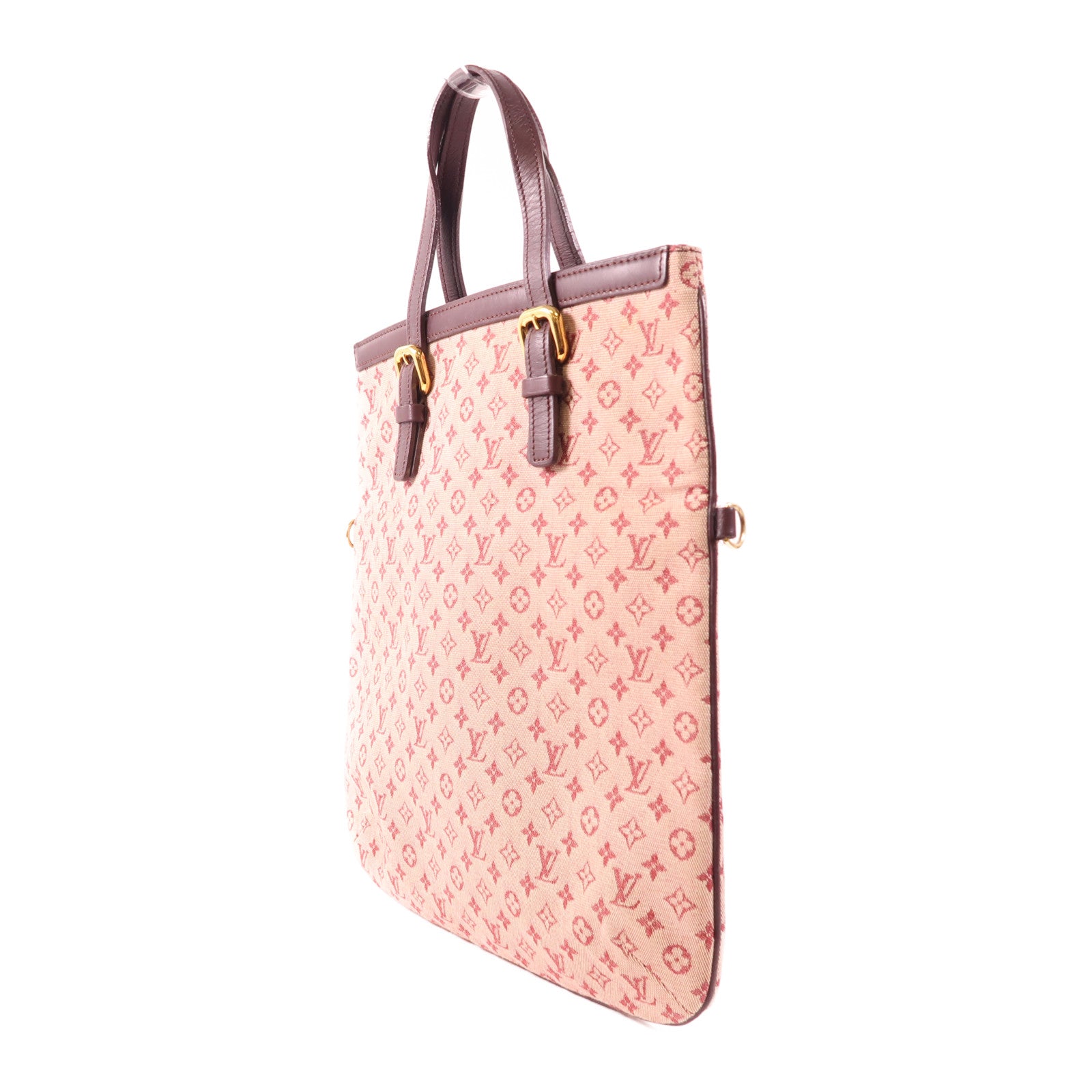LOUIS VUITTON Monogram Mini Francoise金扣手挽肩背兩用袋