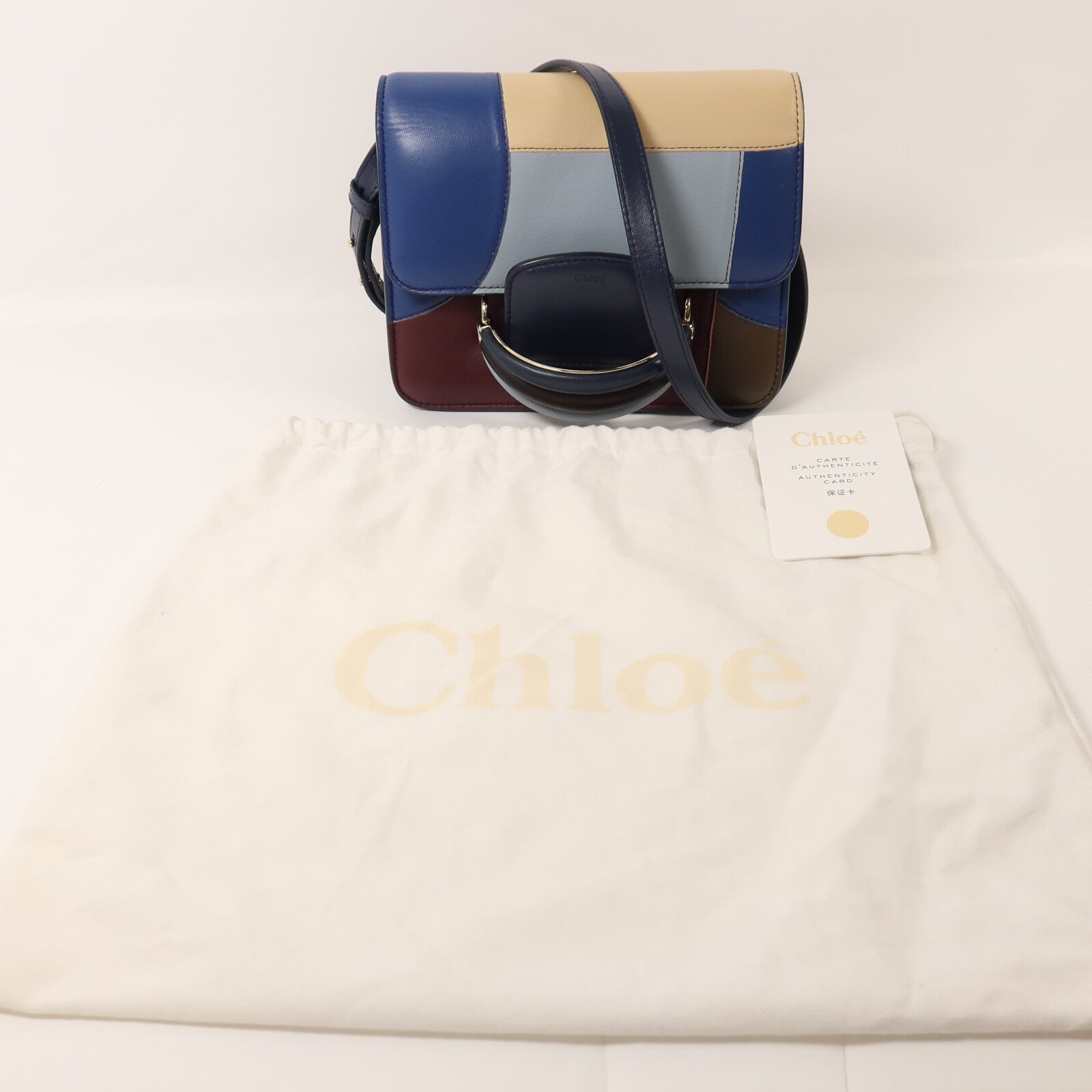 Chloe 羊皮皮革Kattie肩背袋