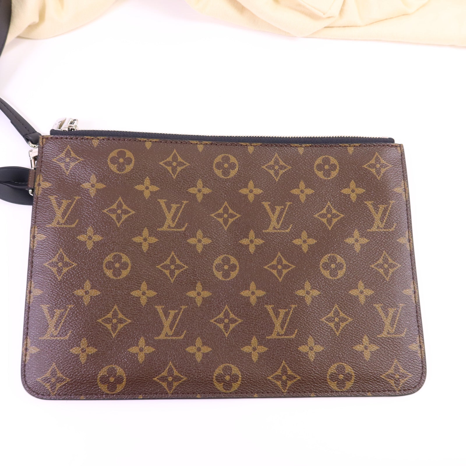 LOUIS VUITTON Monogram Macassar LV X Fragment Cabas Light Tote Bag銀扣手挽袋
